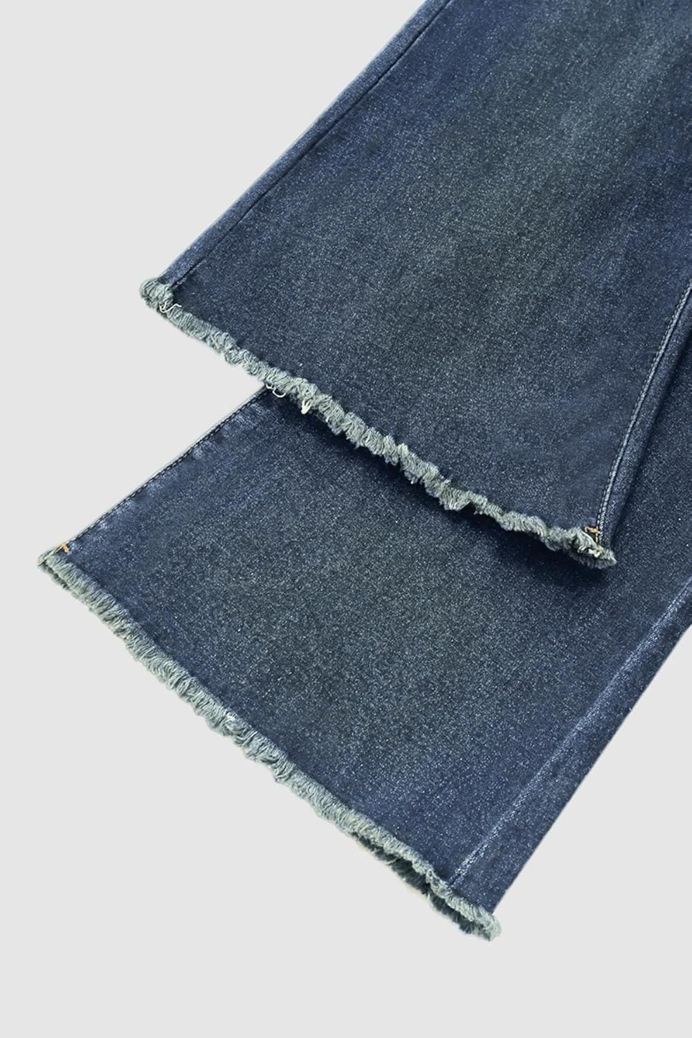 Vintage Bell Bottoms Flare Jeans for Women 90s High Waist Ripped Distressed Wide Leg High Rise Denim Pants - Image 5