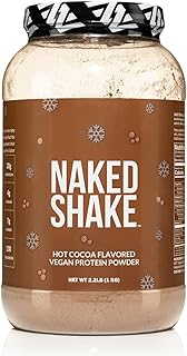 Naked Shake - Hot Cocoa Protein Shake - Plant Based Protein Powder with Mct Oil - Gluten-Free, Soy-Free, No Gmos Or Artificial Sweeteners - 30 Servings