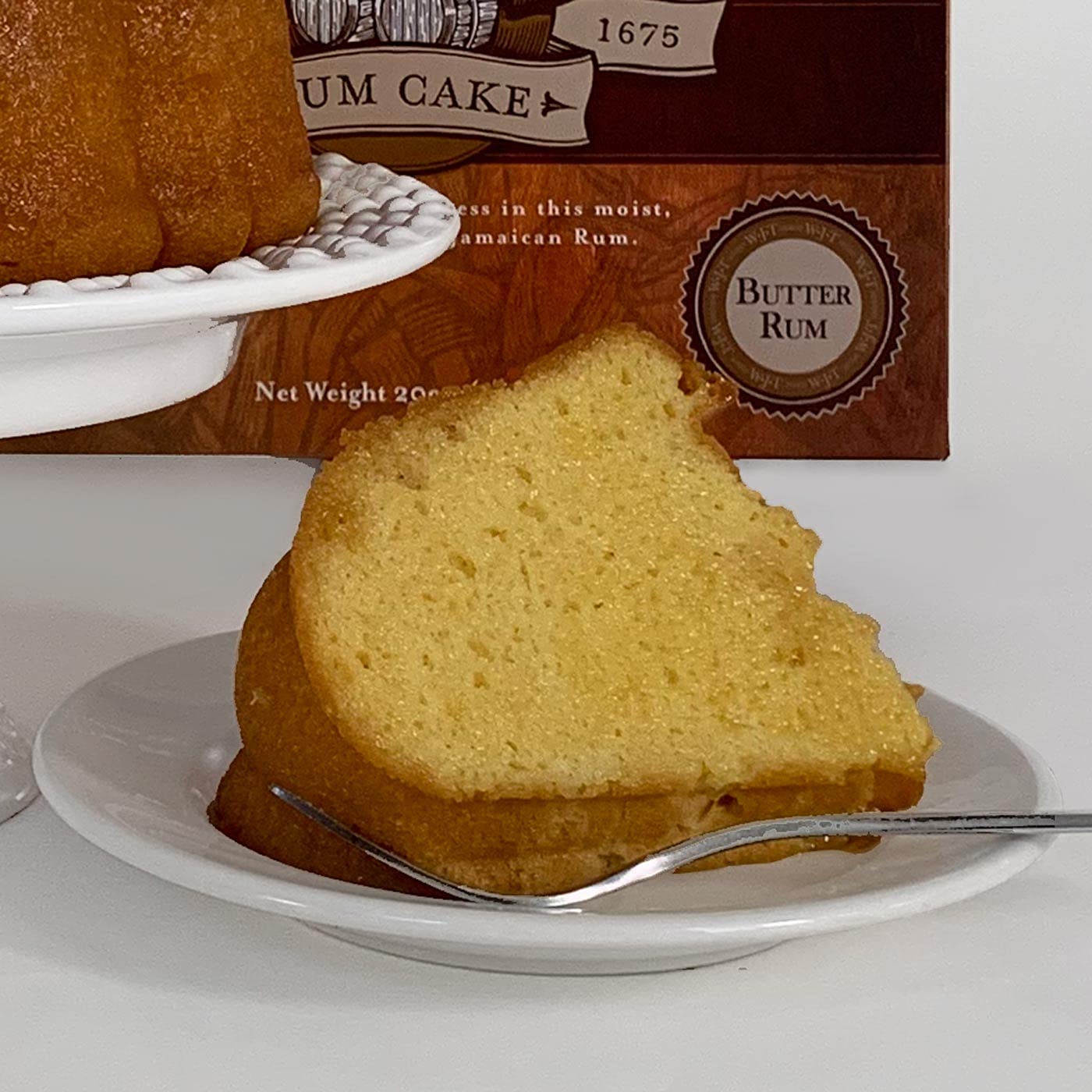 True Jamaican Rum Cake by Wicked Jack's Tavern 20oz Butter Rum Cake