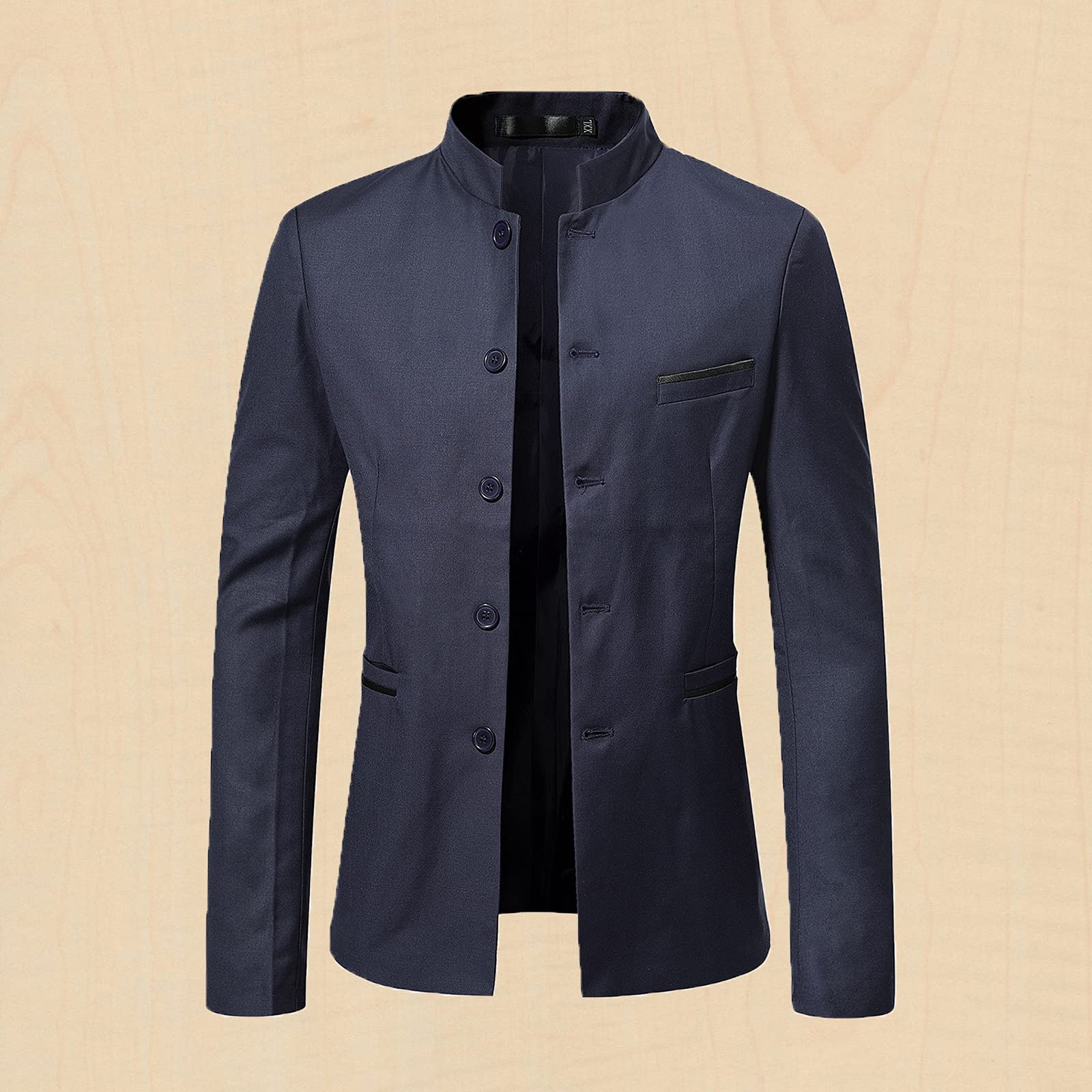 Herren Modern Fashion Blazer Business Sakko Slim Fit Männer Hochzeit Jackett Sportlich Freizeit Blazer Regular Fit Anzugjacken für Herren Leicht Jacke Mode Einfarbig Anzugjacke Festliche Smokings