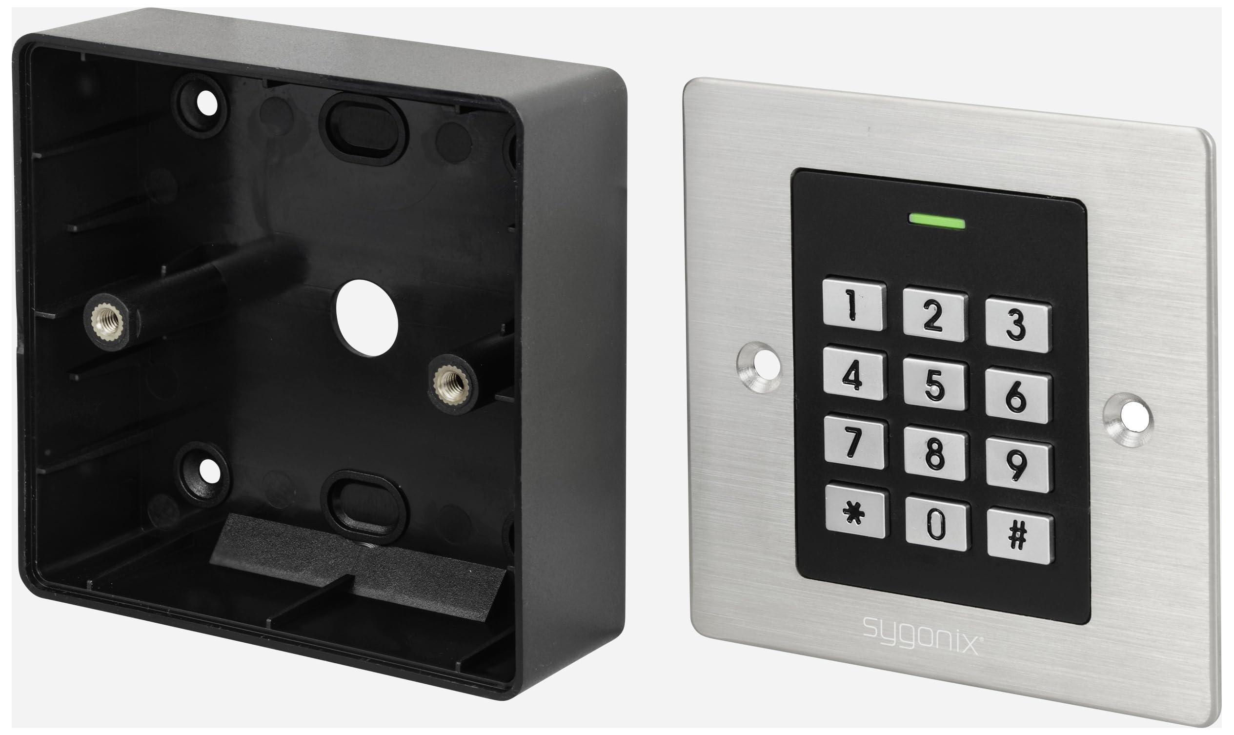 Sygonix SY-6097866 Tastiera con codice RFID da incasso a parete, 12 V/DC, 18 V/DC IP66