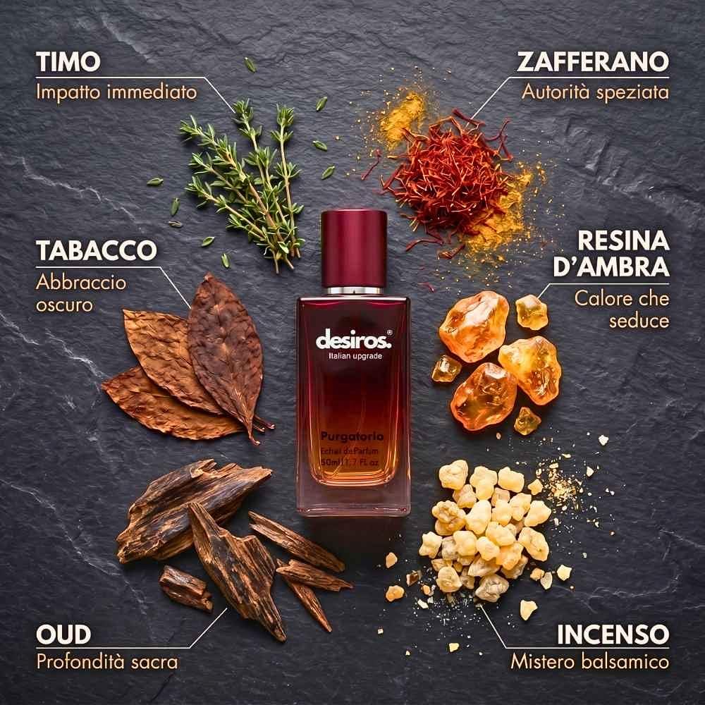 Desiros La Trilogia - Inferno, Purgatorio, Paradiso - 3 Profumi Uomo 50 ml