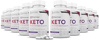 (10 Pack) Premier Keto ACV Pills 1275MG Keto Support Blend Alternative to Gummies Formulated with Apple Cider Vinegar Extra Virgin Olive Oil Powder Green Tea Leaf 600 Capsules