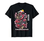 Japanese Aesthetic Dragon Tokyo Japan Manga Anime Asian 80’s T-Shirt