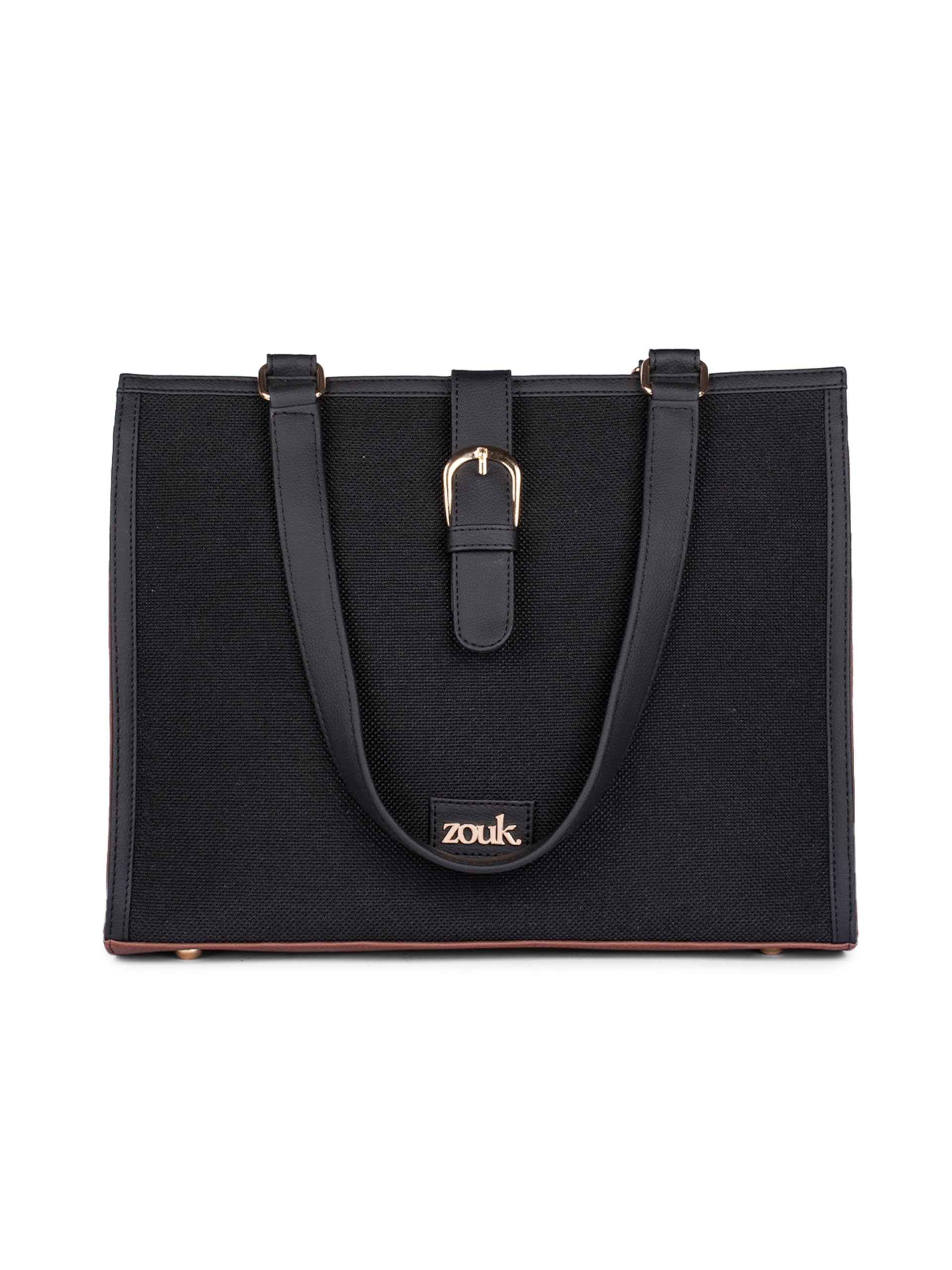 zouk Rhea Kapoor Office Bag - | Stylish & Spacious Laptop Tote for Women | Vegan Leather Work Bag-picture-12