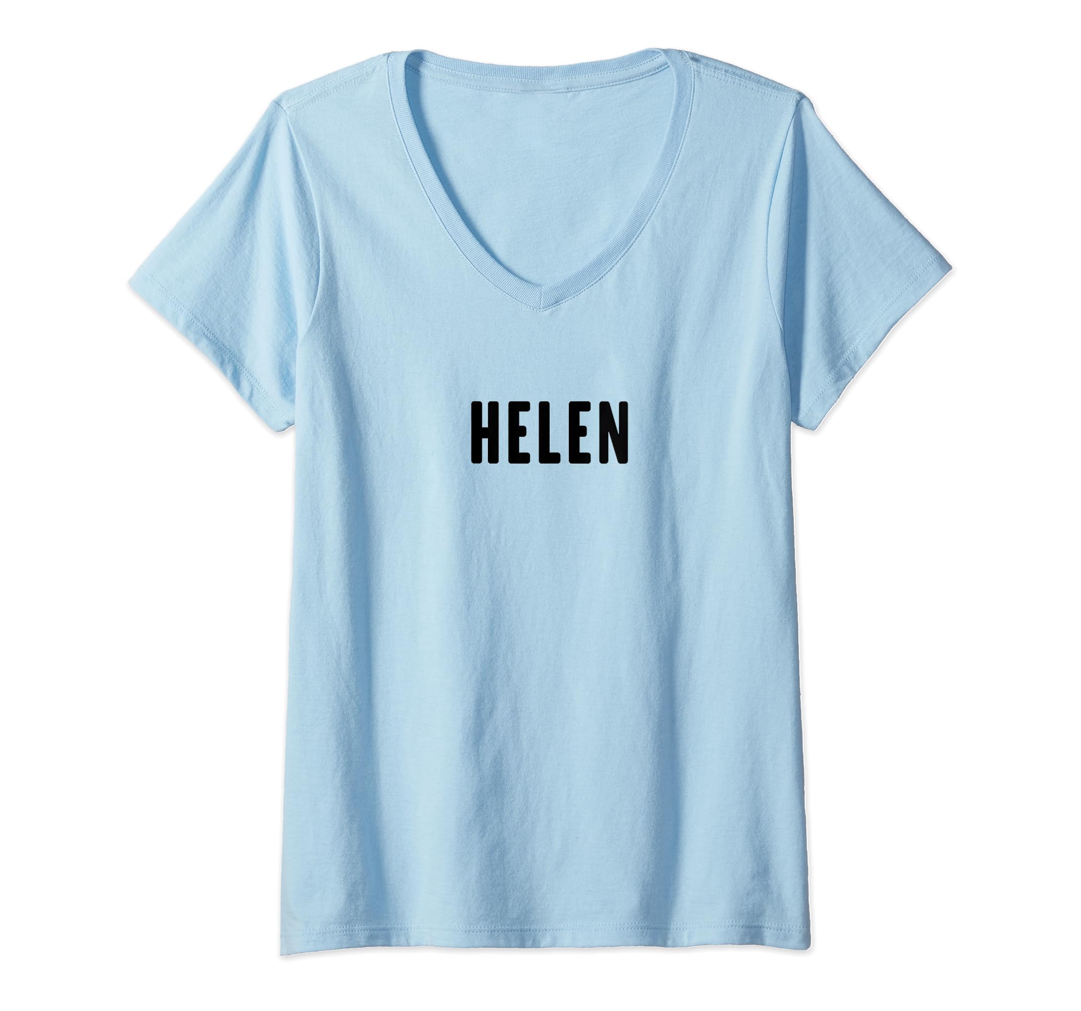 Womens Helen Gifts Idea First Name Helen V-Neck T-Shirt