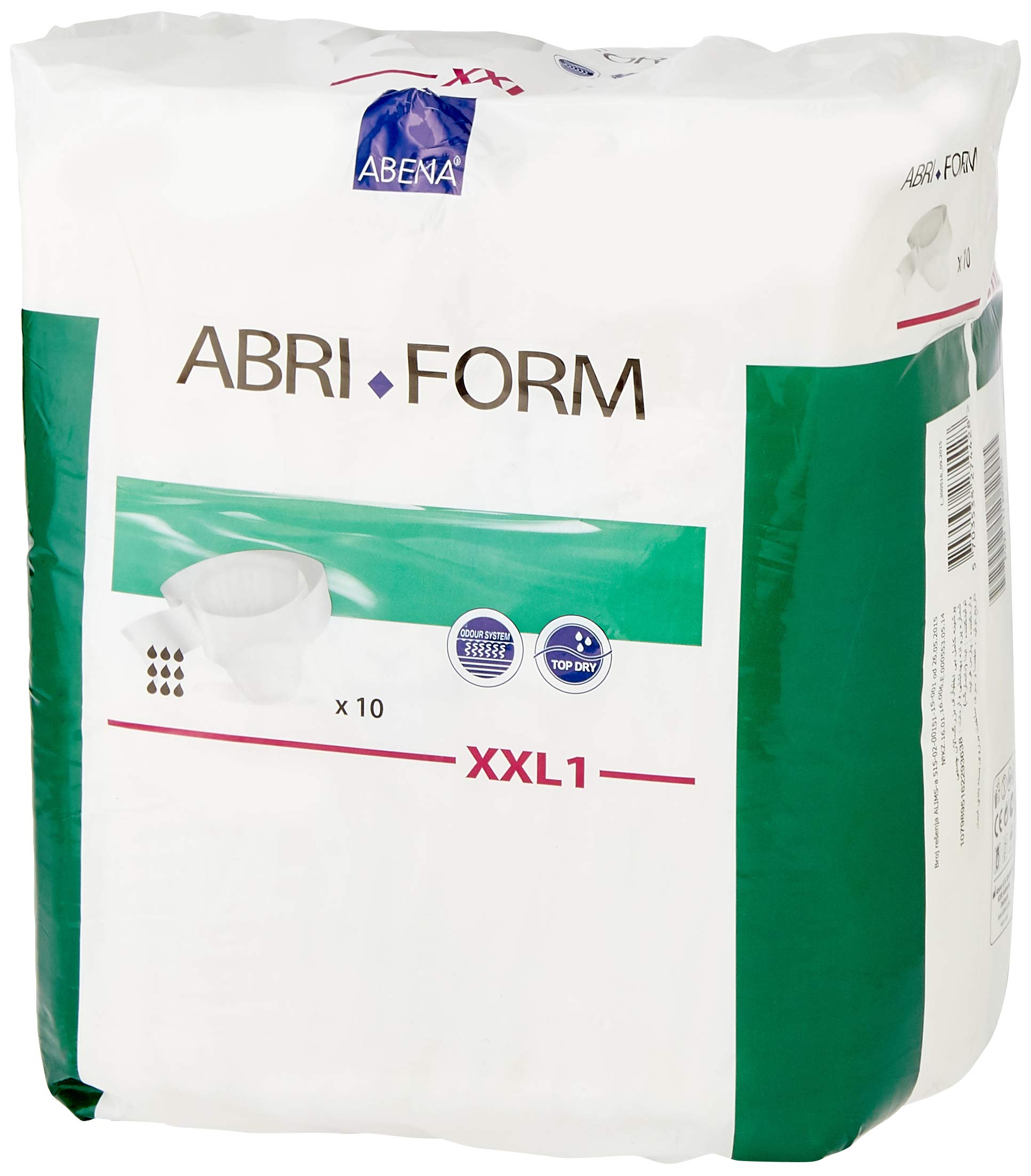 Amazon.com: Abena Abri-Form XXL, Waist/Hip Size up to 254 cm, 2250