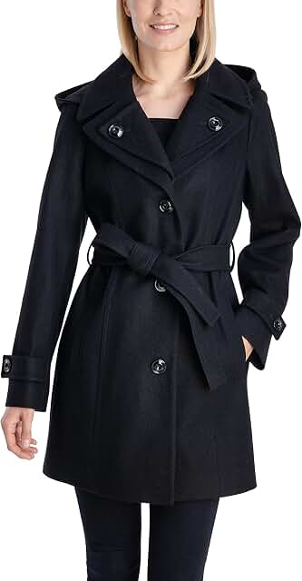 thigh length wool coat