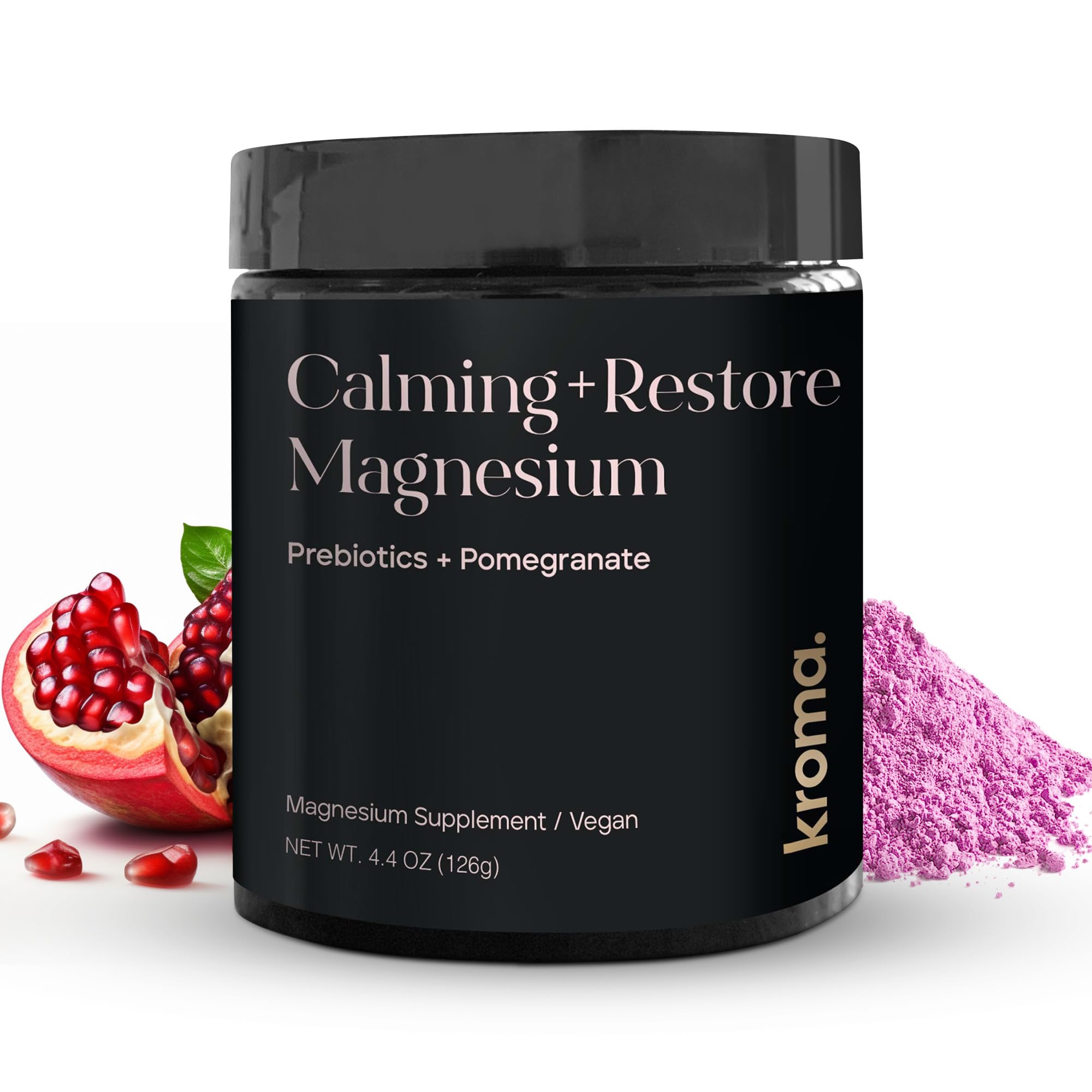 Amazon.com: Kroma Calming + Restore Magnesium Powder,Pomegranate