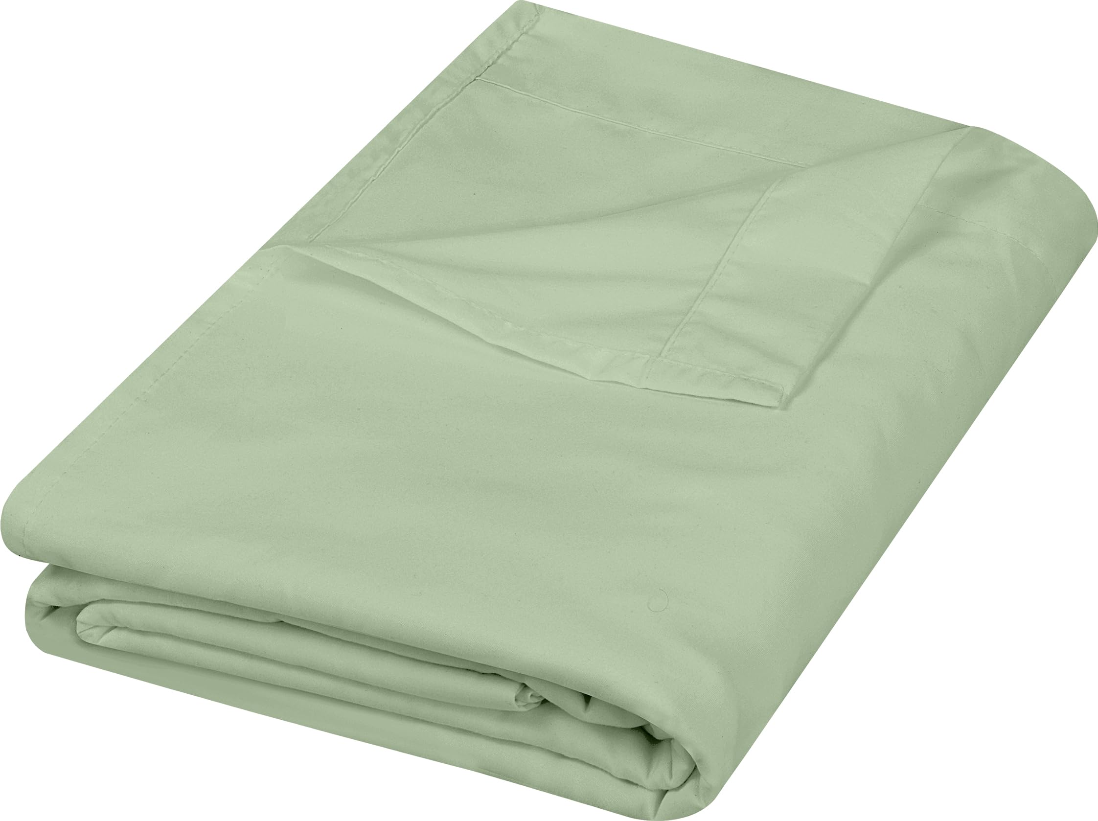Utopia Bedding Flat Sheet - Soft Brushed Microfiber Fabric - Shrinkage & Fade Resistant Top Sheet - Easy Care - 1 Flat Sheet Only (King, Sage)