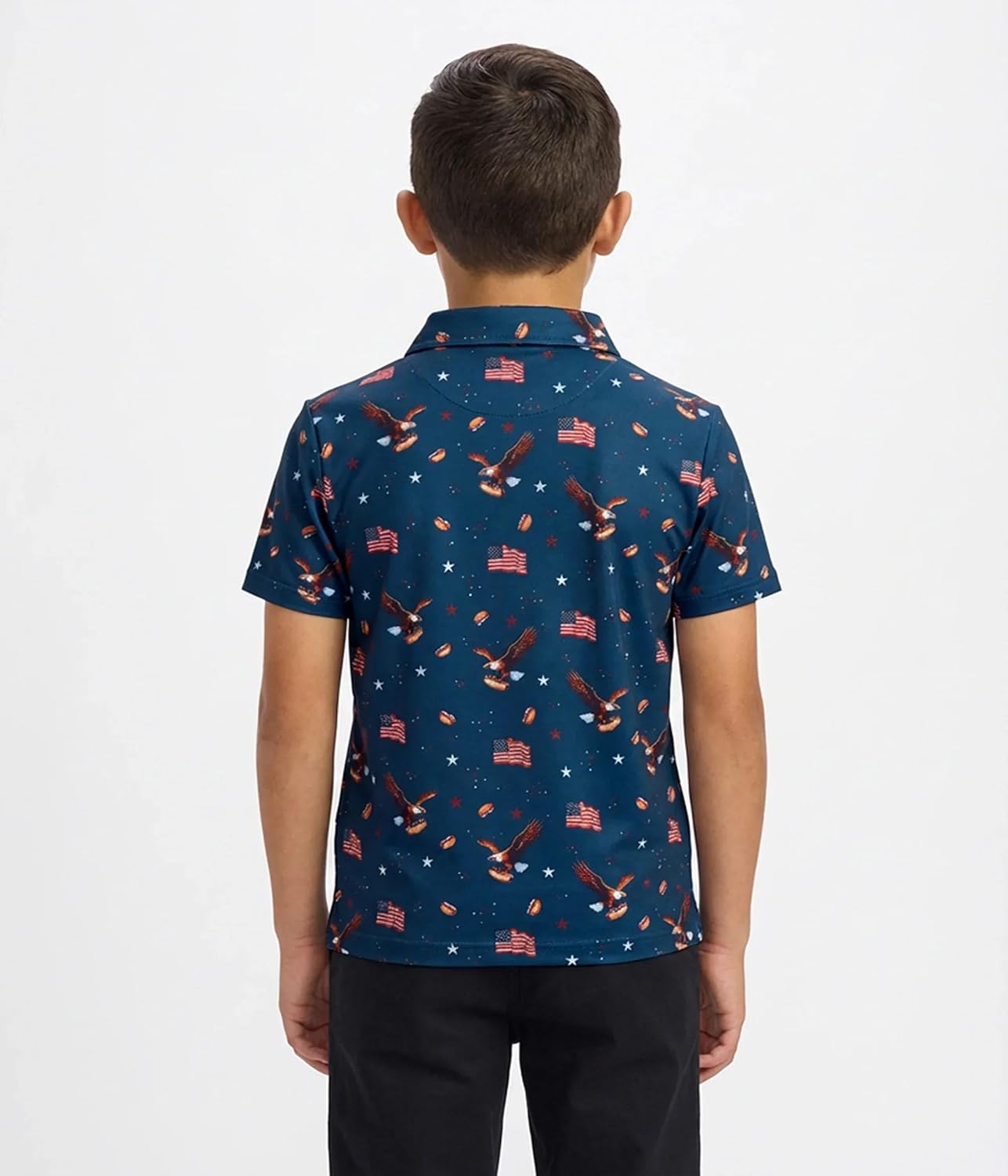 Tipsy Elves Kids and Toddlers Golf Shirts - Athletic Comfort Fit with Quick Dry Material