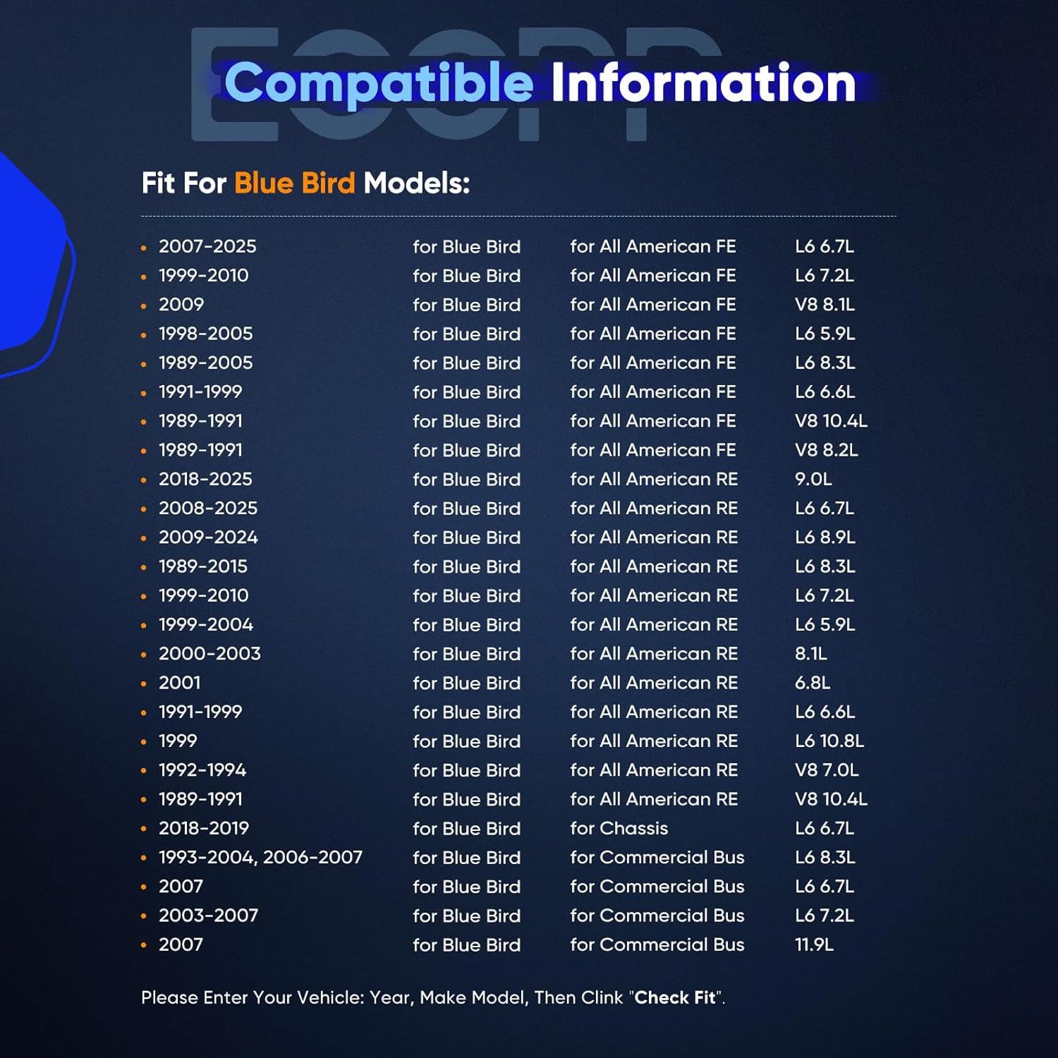 ECCPP A/C Compressor with Clutch 2004-2007 Fit for Ford for F-650 for F-750 5.9L 6.0L 7.2L AC Compressor