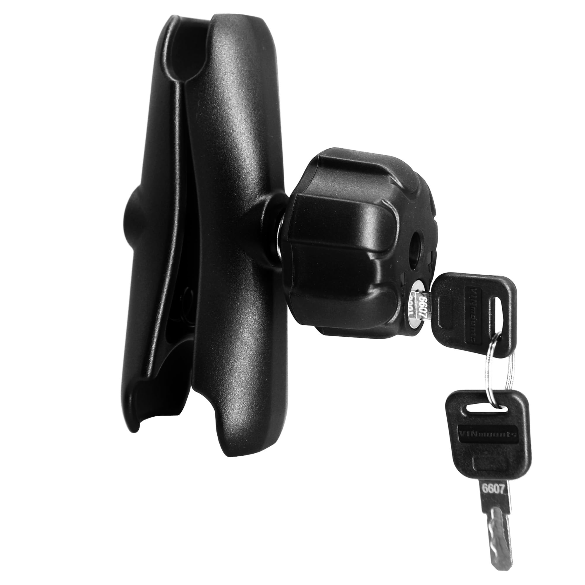 Barre de bielle en Aluminium pour Boule de Taille C/Accessoire de Boule de 38 mm, Bras Double pour Balle de 1,5 ", Compatible avec Les RAM mounts (modèle antivol)
