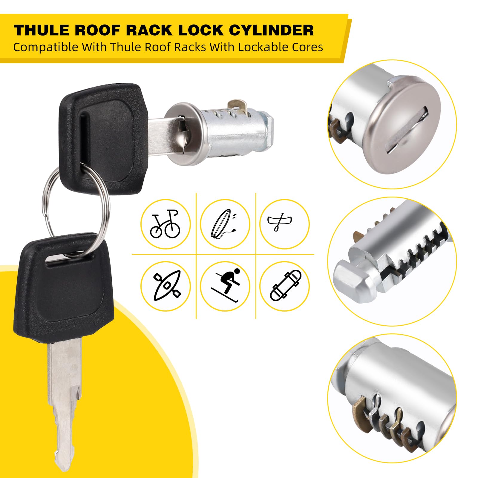 Barre de toit Thule ProBar Evo 120| Acheter barres de toit Thule 120 cm