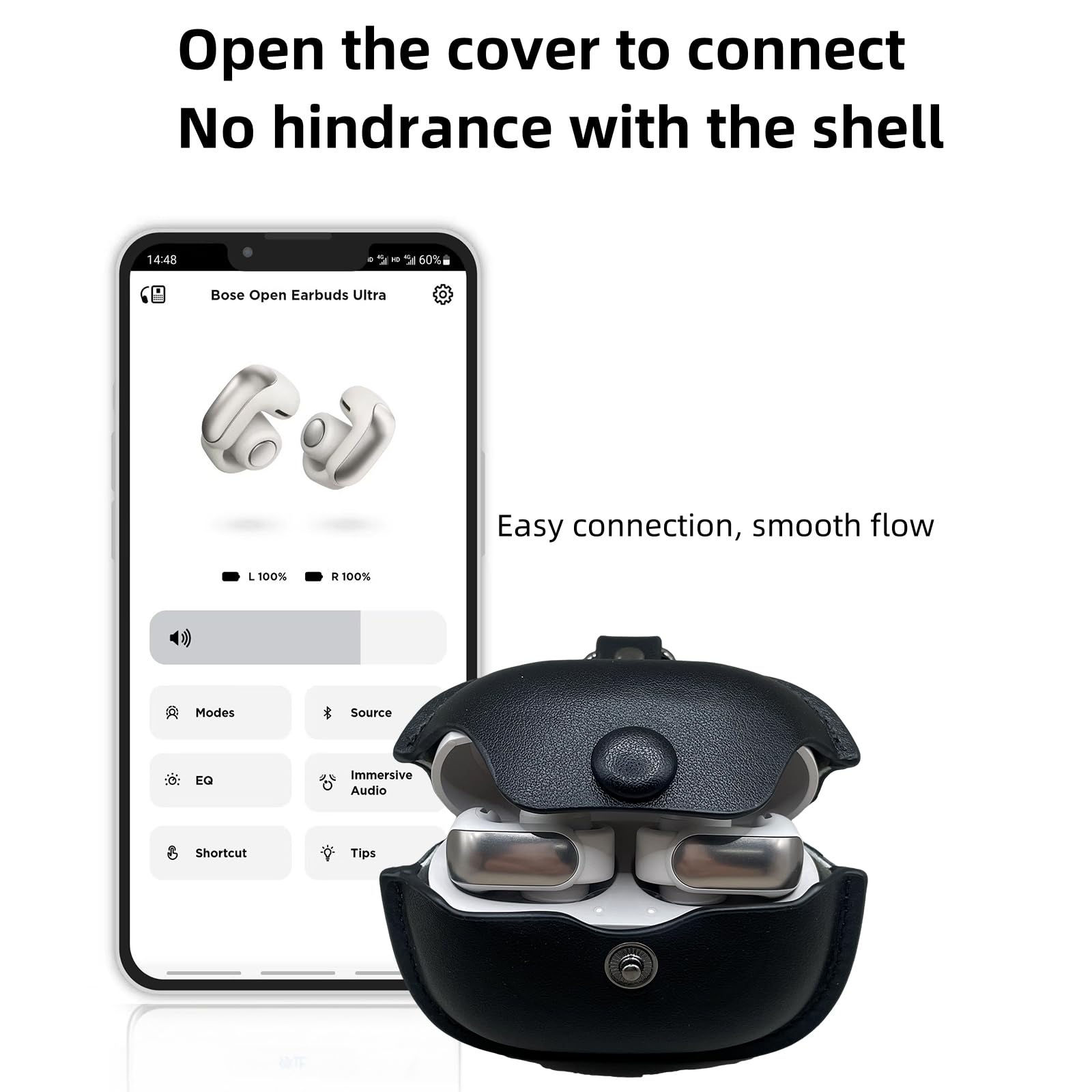 Amazon.com: [3 in 1] TSVSXS Case Compatible with Bose Ultra Open