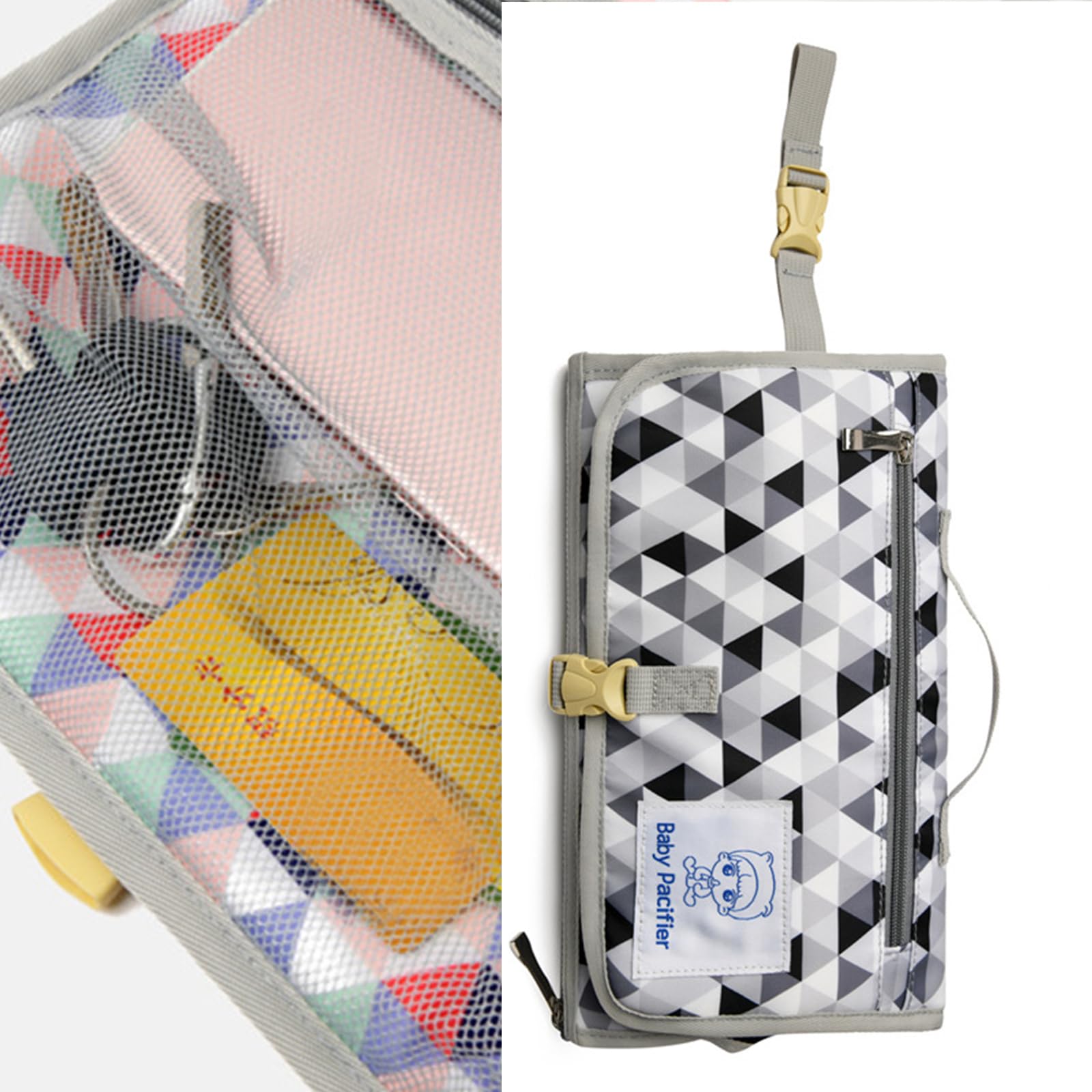 Travel Friendly Diaper Changing Bag with Water Travel Diaper Changing Station Designed for Quick Changes