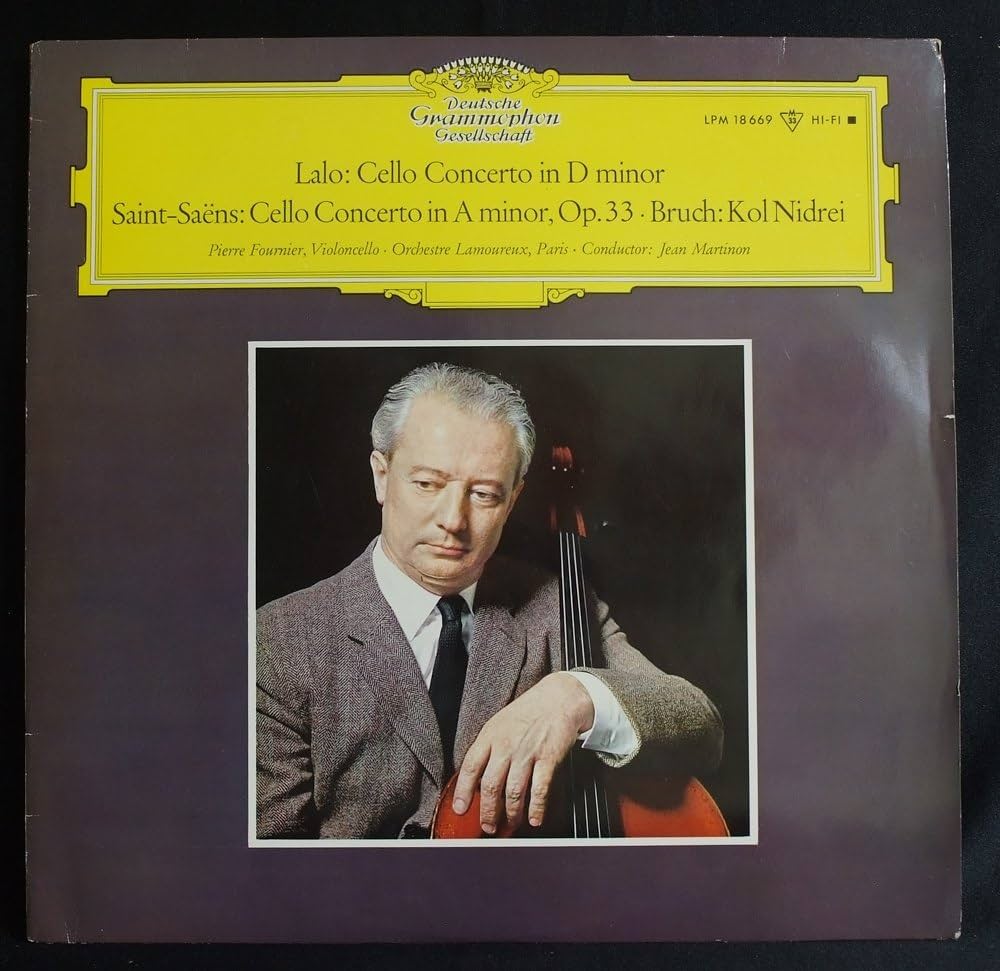 Amazon.com: Pierre Fournier Lalo/Saint-Saens/Bruch Cello Concerto