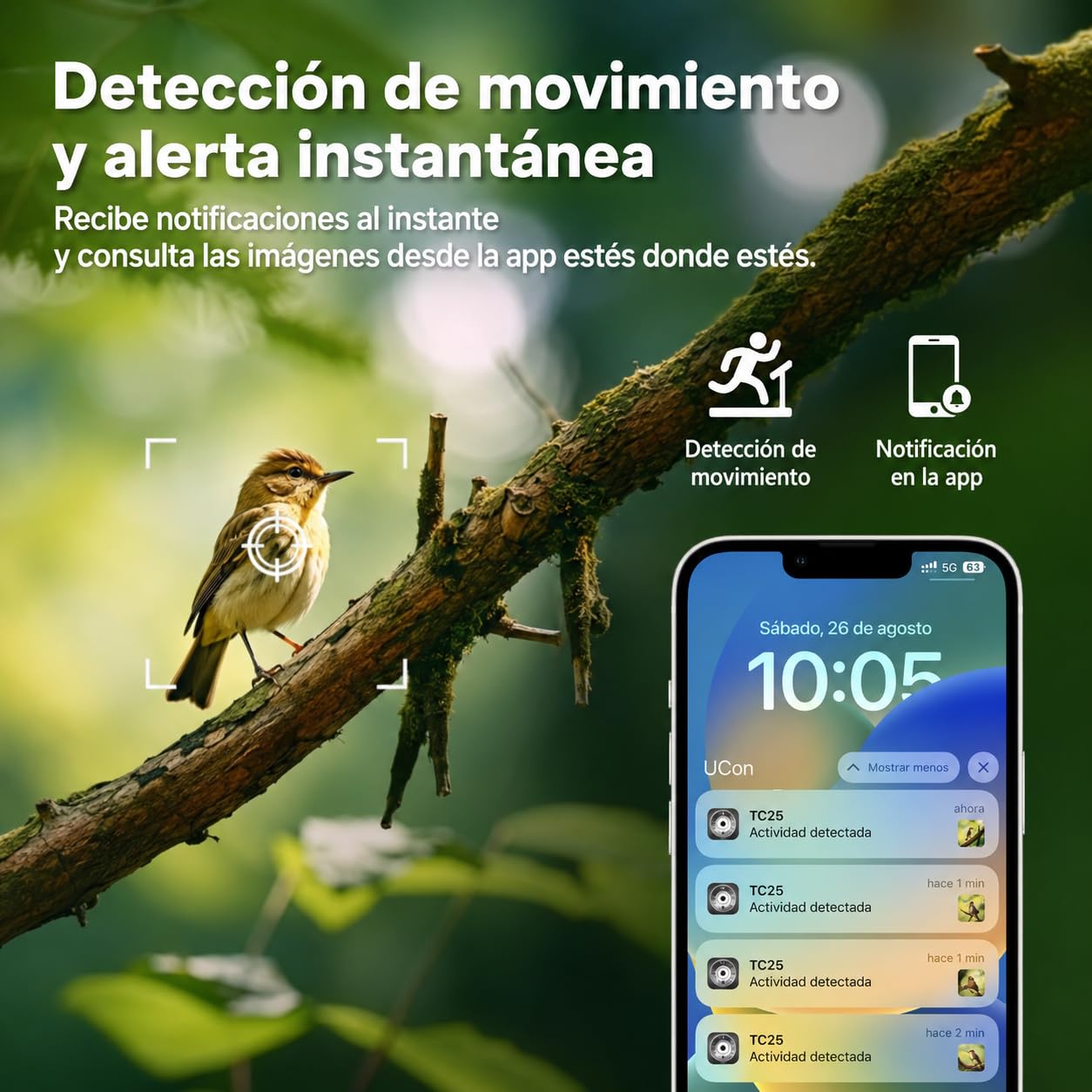 4G LTE Cámara de Caza Solar con Tarjeta SIM, Cámara Fototrampeo sin WiFi, 10400 mAh Batería, Visión Nocturna 950nm Infrarrojos Invisible, Audio de 2 vías, 0,2s Activación, IP66 Impermeable