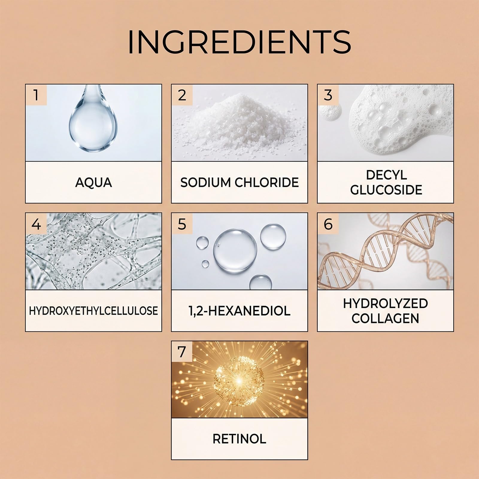 Crema Gua Sha Colágeno Retinol para Cuello y Escote | Crema Gua Sha con colágeno y retinol reafirma la piel, suaviza las líneas de expresión, aumenta la elasticidad, masaje facial