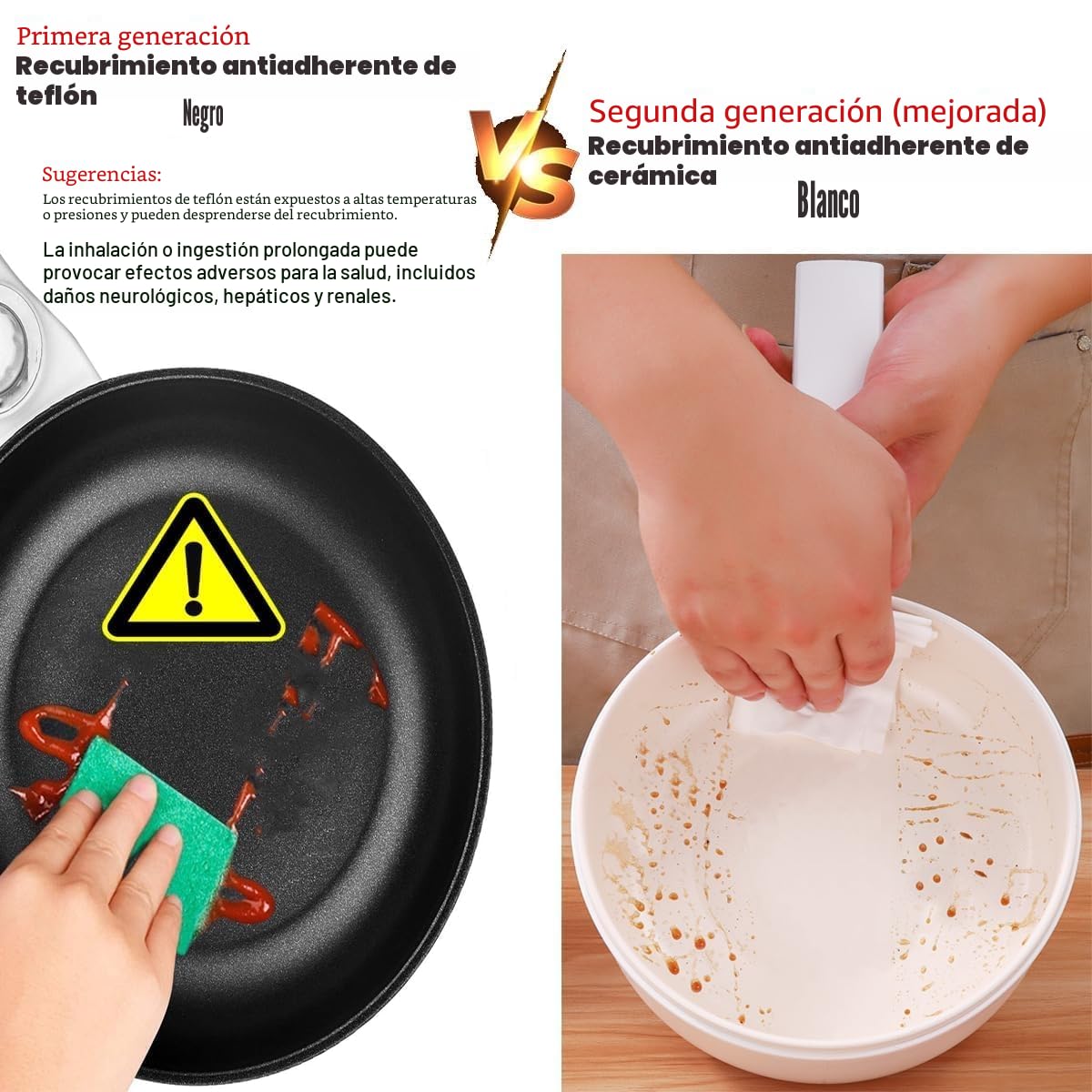 Olla Eléctrica 1.5L con Vaporera, Sartén de Cerámica Antiadherente, Olla de Viaje Portátil para Ramen/Bistec/Fondue/Sopa, Olla Multiusos para Dormitorio/Camping/Casa, Doble Control de Potencia, Blanco