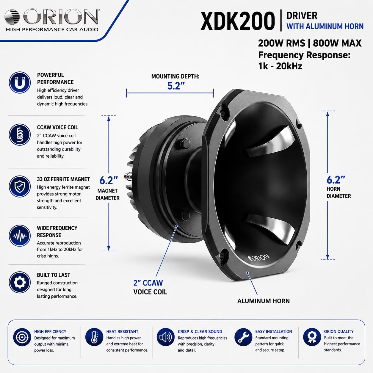 Amazon.com: ORION XTR Series XDK200 High Performance 2
