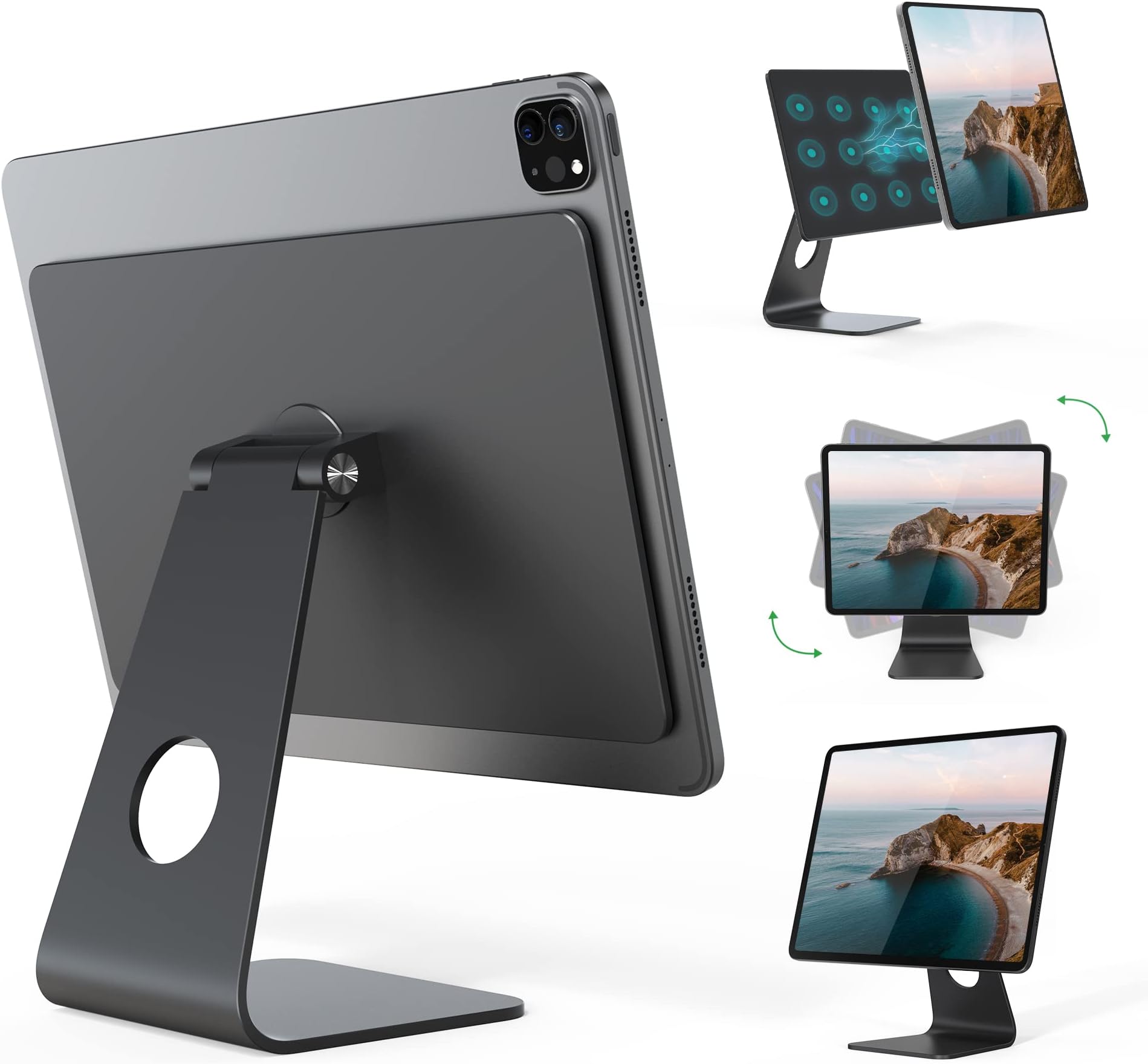 LULULOOK Magnet draadloze oplader voor iPad Pro 11 inch (1st/2nd/3rd/4th) & iPad Air 11 inch (M2/M3) & iPad Air 10,9 inch (4th/5th LULULOOK Magnet draadloze oplader voor iPad Pro 11 inch (1st/2nd/3rd/4th) & iPad Air 11 inch (M2/M3) & iPad Air 10,9 inch (4th/5th