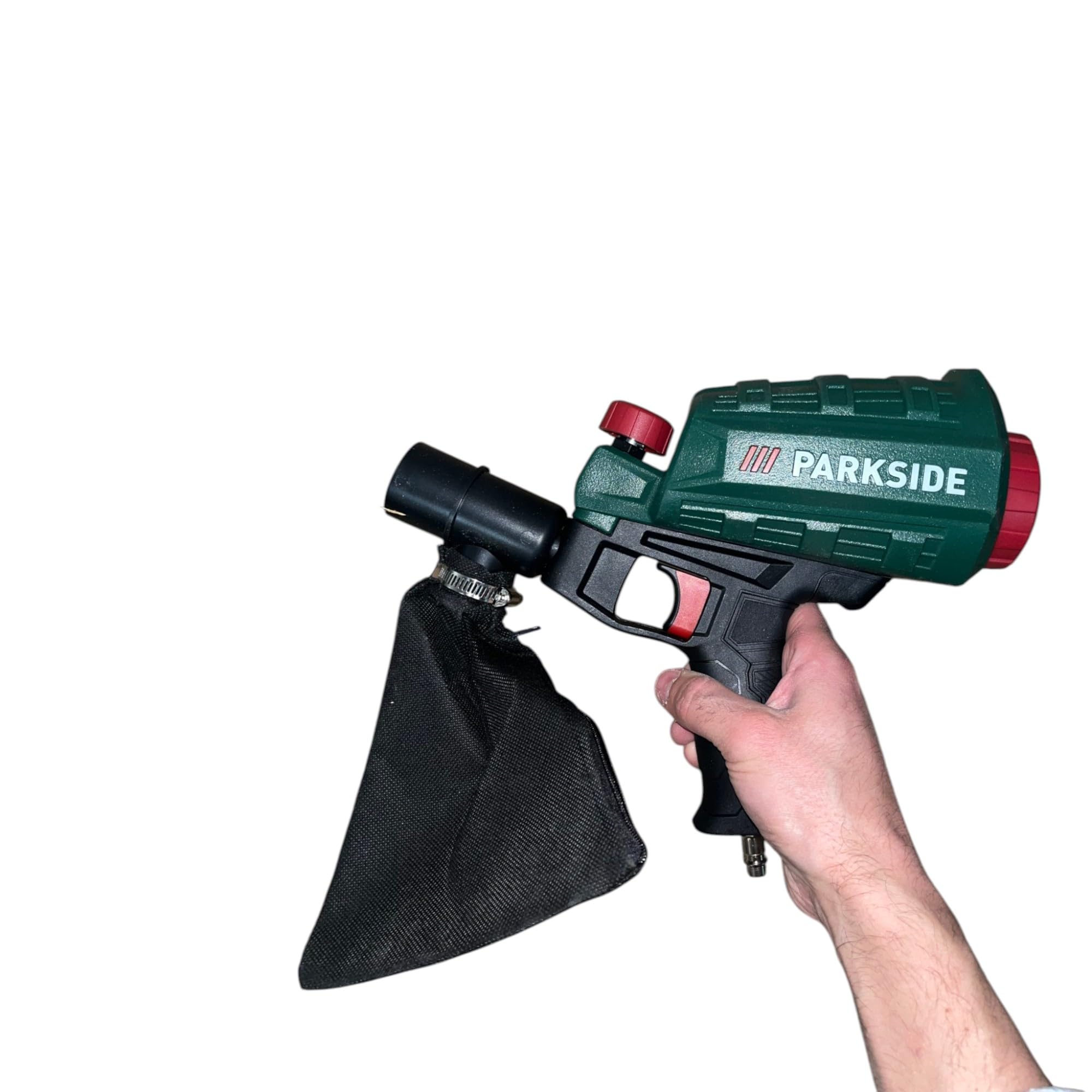 Pistolet de sablage à air comprimé Parkside - Vert - Plastique, Métal - Sandblaster - Maintenu