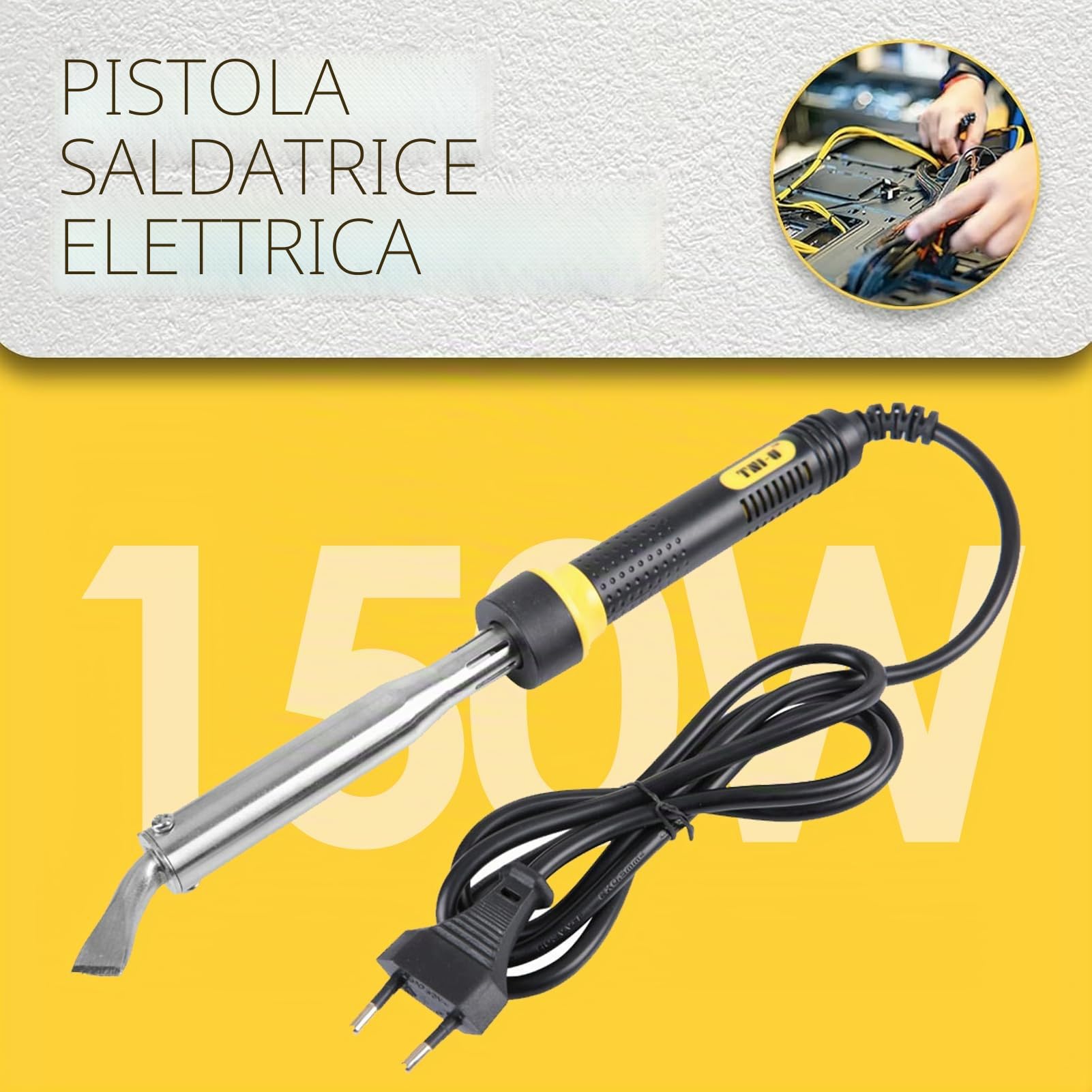220 V 150 W Saldatore Elettrico ad Alta Potenza, Strumento di Saldatura (Spina UE)