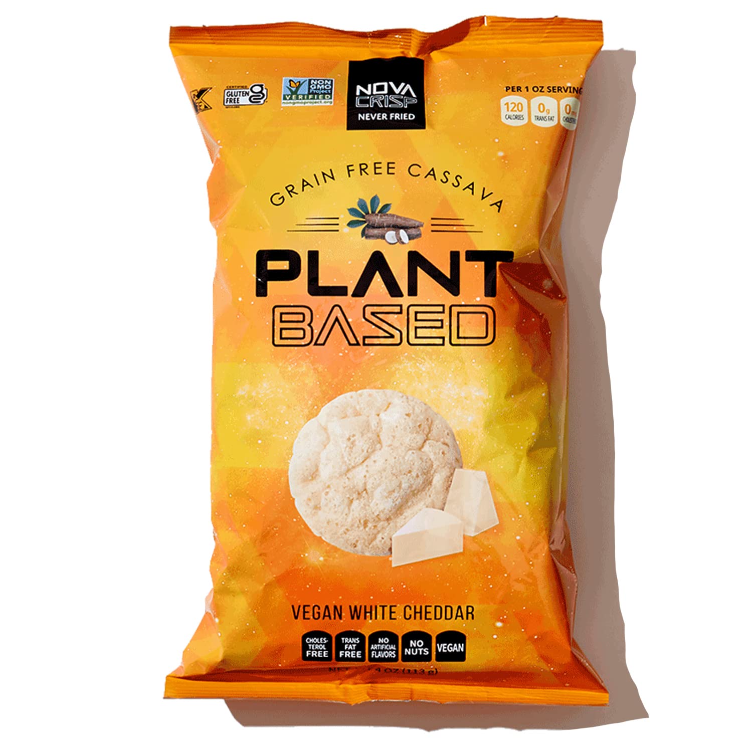 NOVACRISP Plant Based Cassava Chips & Crisps Certified