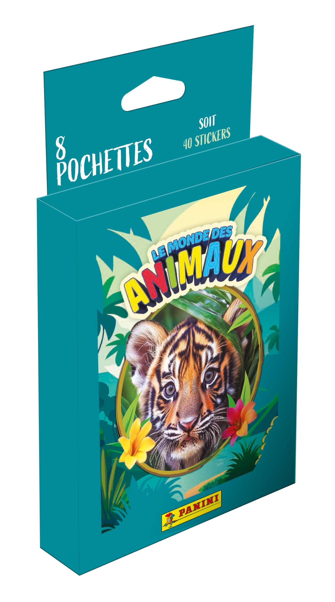 Panini The World of Animals Blister Pack of 8 Pouches
