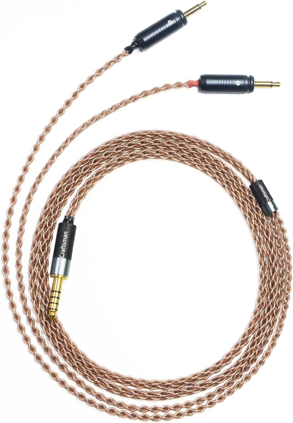 GUCraftsman 6N単結晶銅ヘッドホンアップグレードケーブル/代替