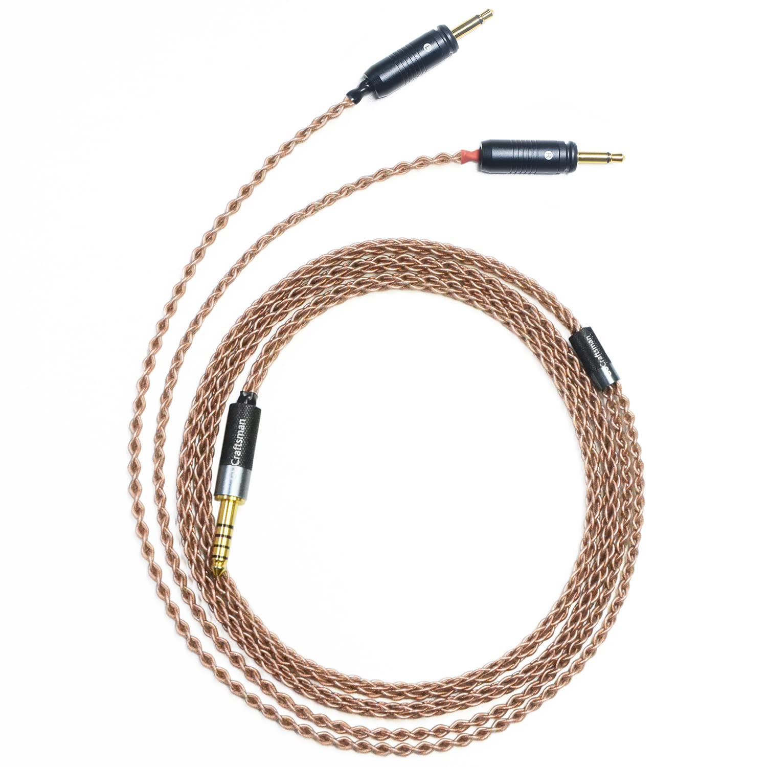 6N Single Crystal Copper Upgrade Headphone Cable 3.5mm/4.4mm/4Pin XLR Cable for Focal Elegia Clear Stellia Elear Celestee Radiance Clear PRO Clear MG PRO (4.4mm Plug)