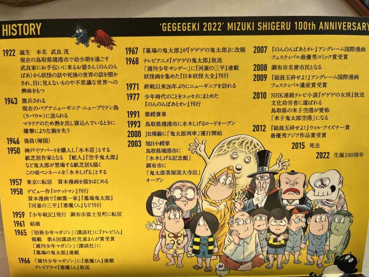 ゲゲゲ深大寺めぐり・期限切れ切符コレクションサイン入り(お値下げ) ゲゲゲ深大寺めぐり・期限切れ切符コレクションサイン入り(お