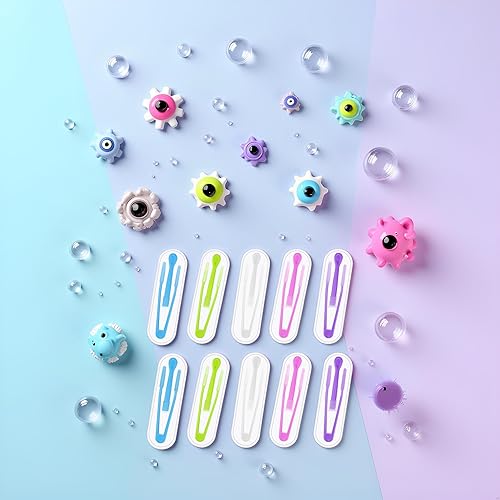 Miniatura 7 de Juego de 5 piezas de herramientas para lentes de contacto coloridas, removedor e insertor, aplicador de contacto con punta suave, adecuado para