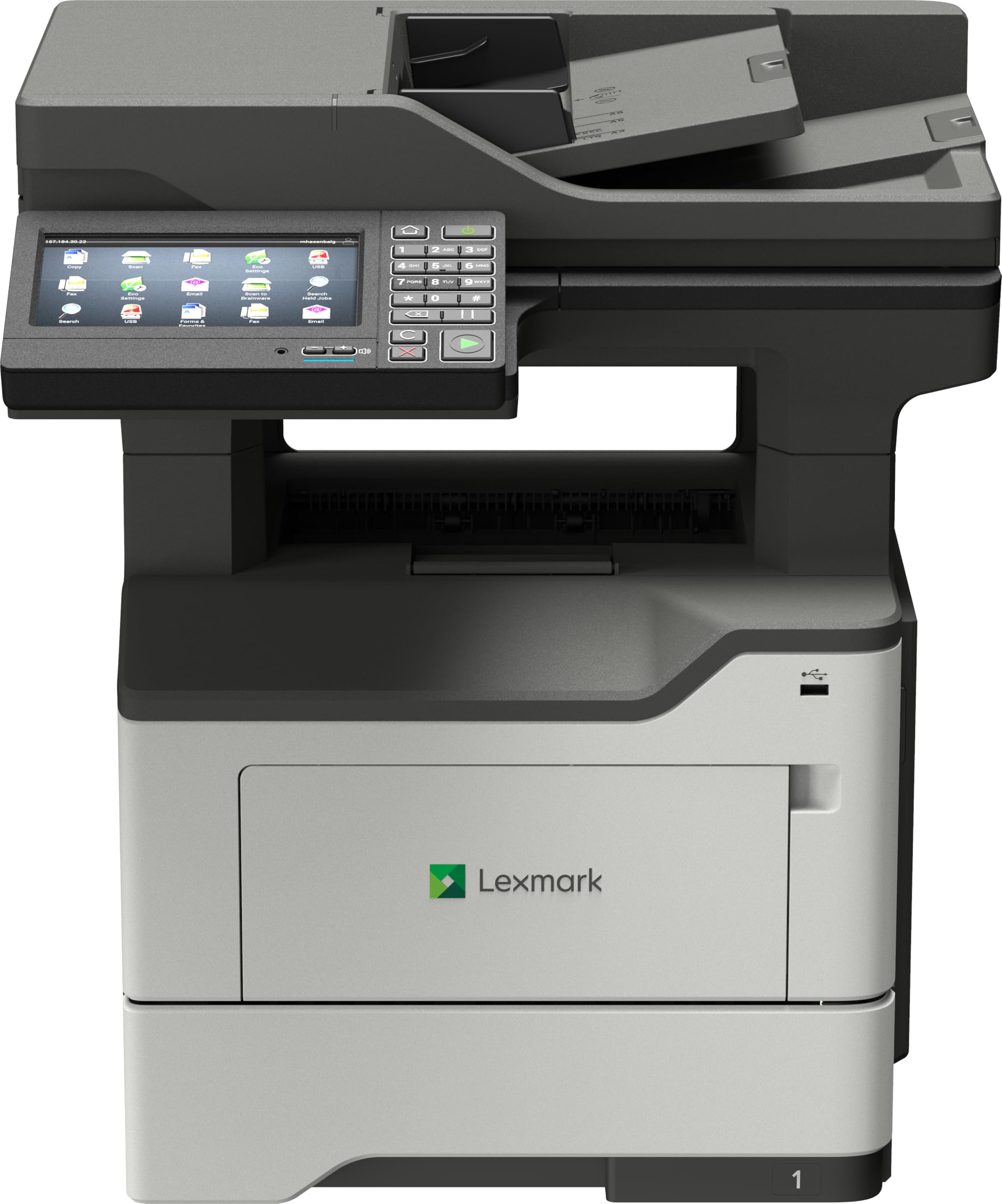 Amazon.com: Lexmark MX622adhe Monochrome Laser Printer, Integrated