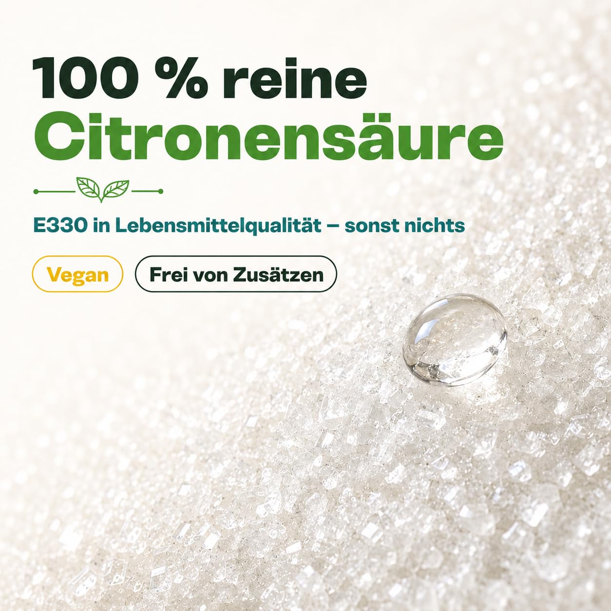 GiDeli Zitronensäure Pulver E330 in Lebensmittelqualität 4x5kg - reine Citric Acid zum Entkalken von Wasserkocher Kaffeemaschine & Waschmaschine - Vegan & Gentechnikfrei für Küche und Haushalt