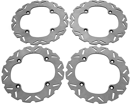 Rotores de freno para discos RipTide delanteros y traseros Can-Am Maverick X3 2017-2023