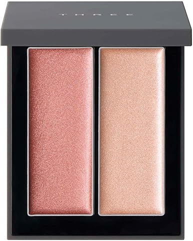 THREE メーキャップベース&ファンデーションケース&チークカラー NEW BASE MAKEUP high performance cream moisture glow | THREE