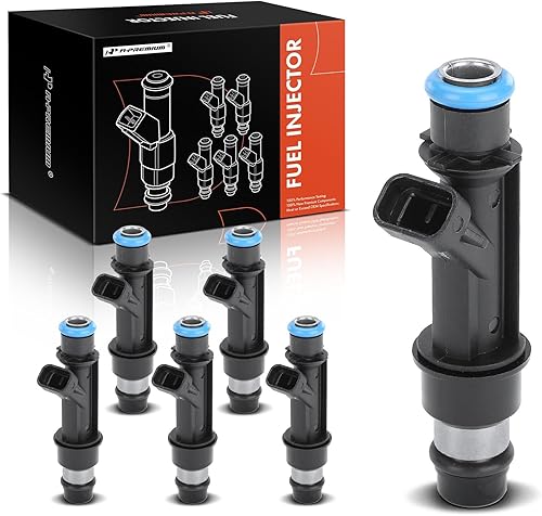 A-Premium 6 inyectores de combustible compatibles con Chevrolet Trailblazer, Trailblazer EXT y GMC Envoy, Envoy XL, Envoy XUV y Buick Rainier y Saab