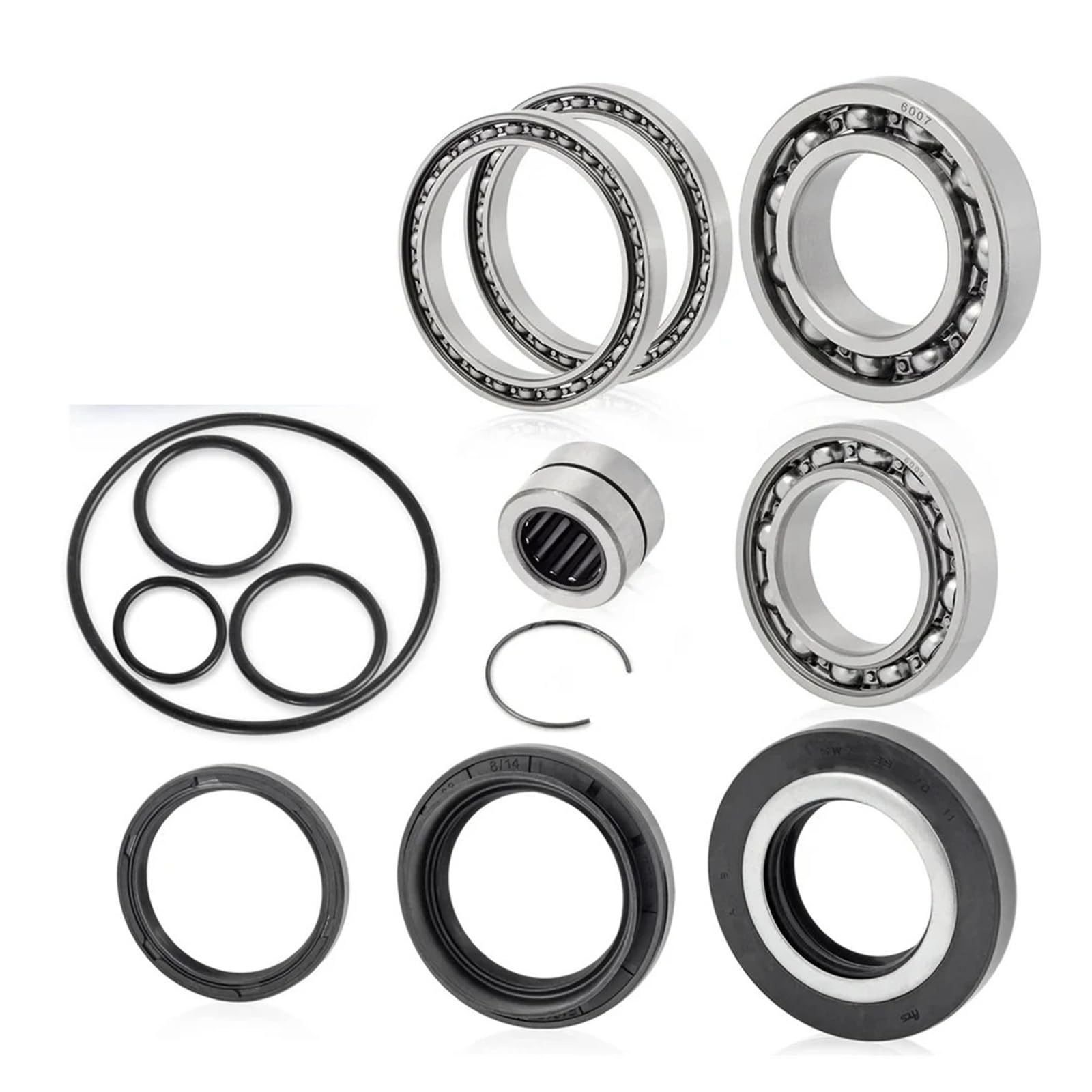 Cuscinetti Ruota Assembly per Rancher 420 TRX420 2WD 4WD 2007 2008 2009 2010 2011 2012 2013 Kit Guarnizione Cuscinetto DIFFERENZIALE Posteriore