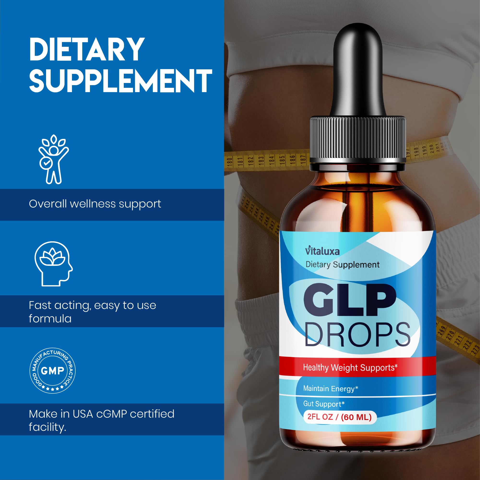 Amazon.com: (3 Pack) GLP Drops, GLPDrops Liquid Supplement with Advanced  Maximum Extra Strength Formula, All Natural Loss Management Support, GLP-1  Daily Vitamin Health Boost, GLP 1 Reviews, Made in USA (6 oz) :
