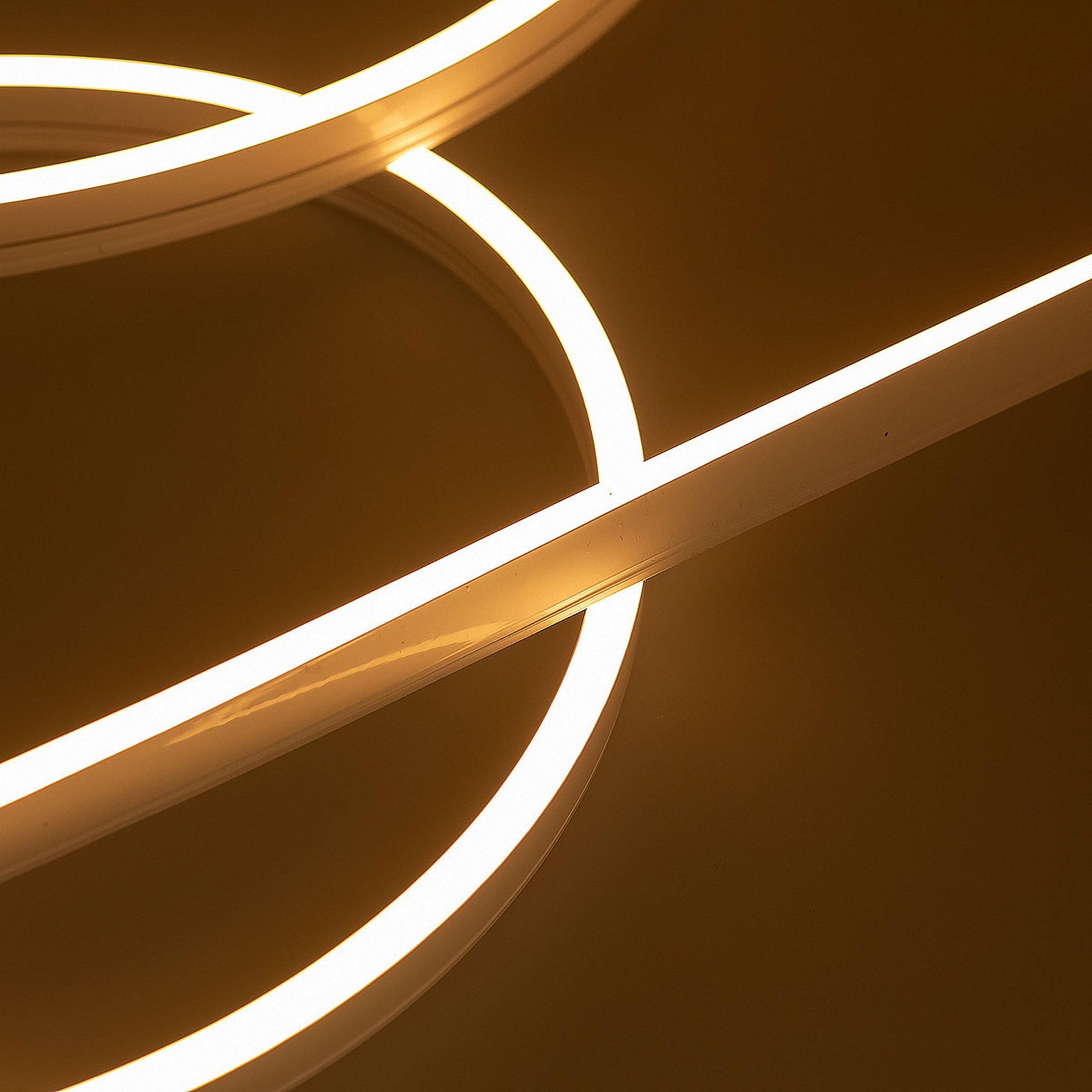 Mextronic: LED-Neon-Streifen/LED-Neon-Strip 5m: 2700K, Warmweiß, 24V, 45W, IP67