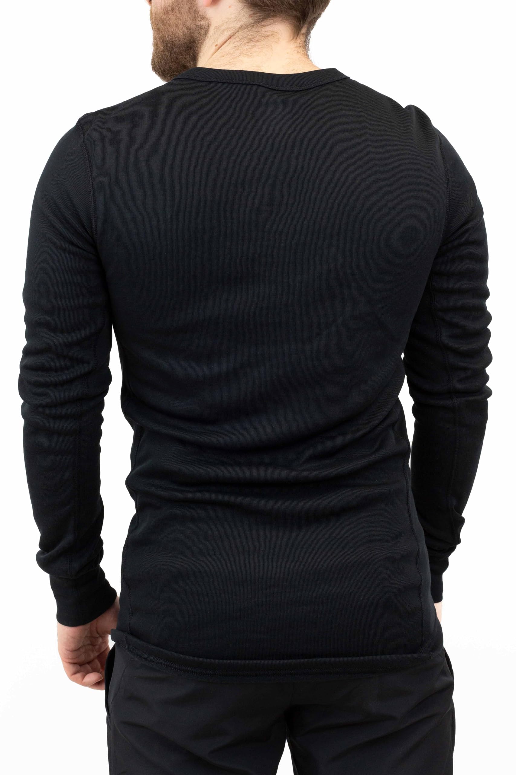 Odlo Herren Active Warm Langarm Thermoshirt Skiunterwäsche Funktionsunterwäsche 1er Pack