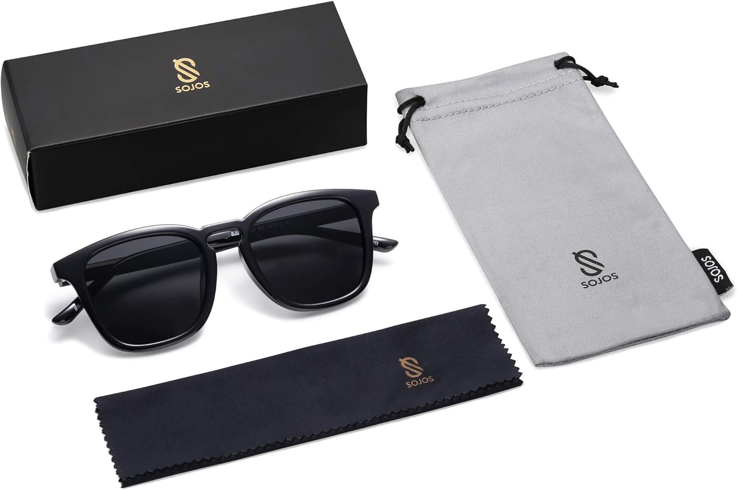 SOJOS Polarized Sunglasses for Women Men Classic Large Vintage Style Shades - Image 6