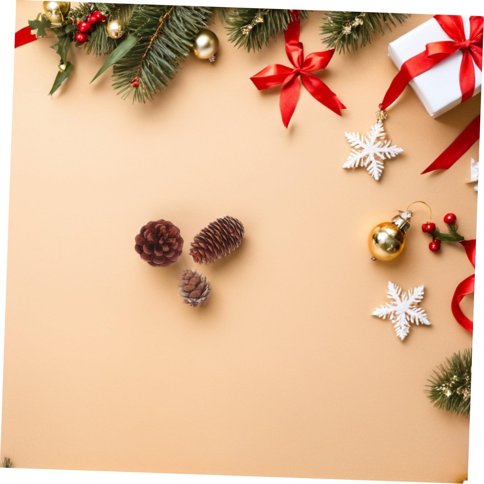 Cabilock 120 Stück Natürliche Mini Tannenzapfen für Basteln Kleine Robuste Zapfen für Weihnachtsdeko Kranzherstellung Vase Füllung Wiederverwendbar Rustikal Winterliche Akzente