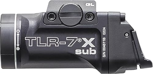 Miniatura 8 de Streamlight 69402 TLR-7 - Luz de pistola de 500 lúmenes sin láser diseñada exclusivamente y exclusivamente para pistolas subcompactas cortas con