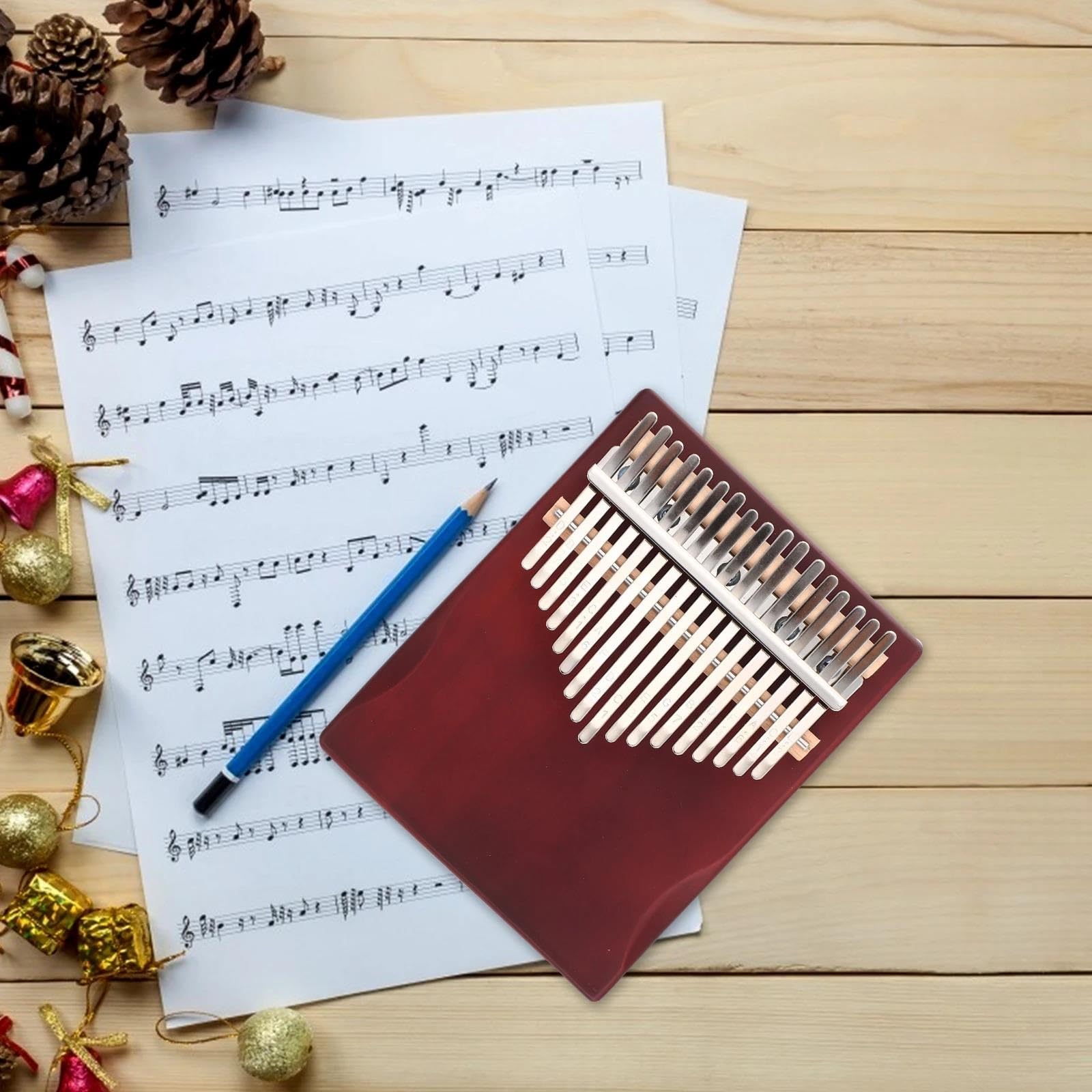Dorosła Kalimba Kalimba Thumb Piano Przenośne Drewniane Mini Pianino Dla Początkujących