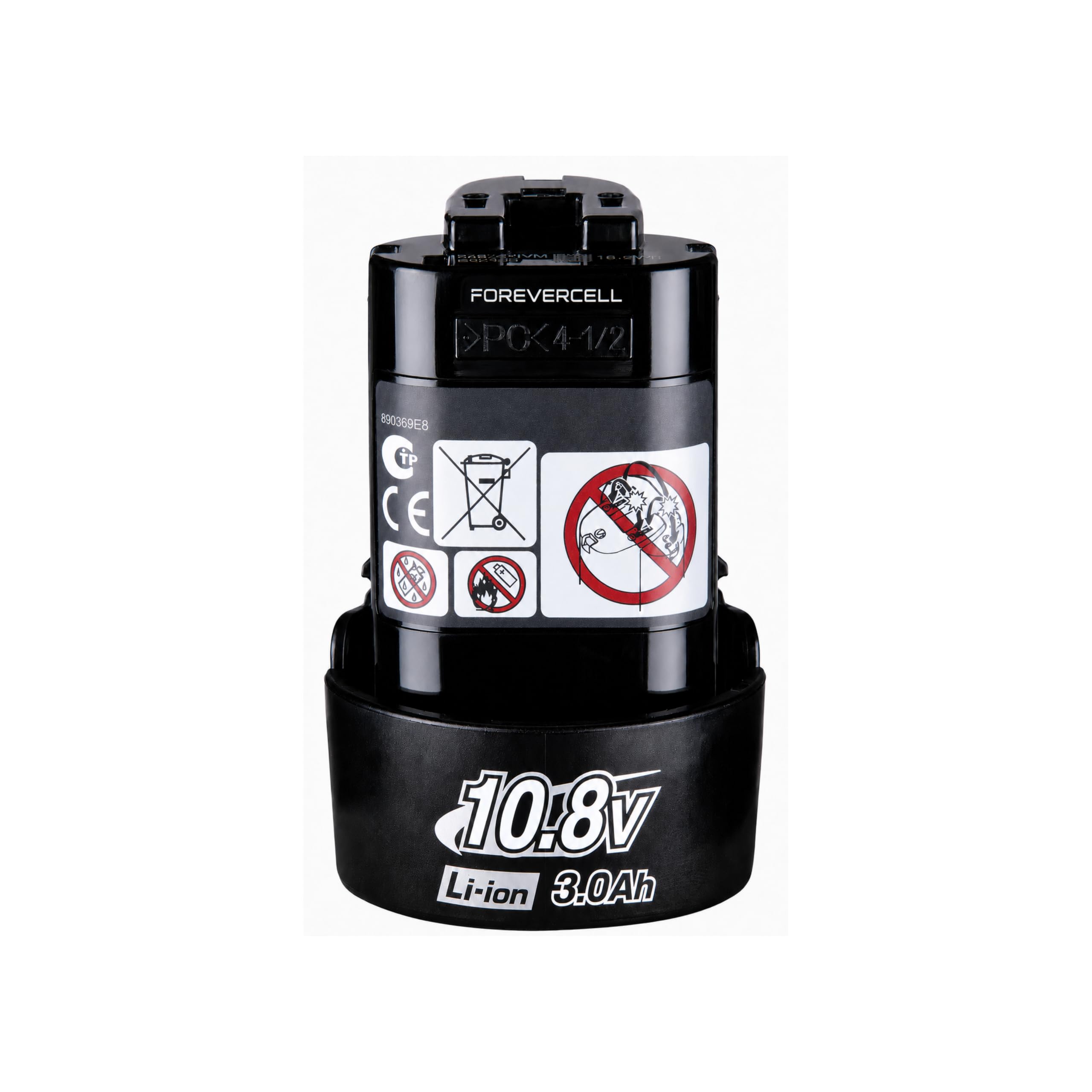 Juego de 2 baterías de repuesto de 10,8 V y 3,0 Ah compatibles con Makita 10,8 V batería de ion de litio