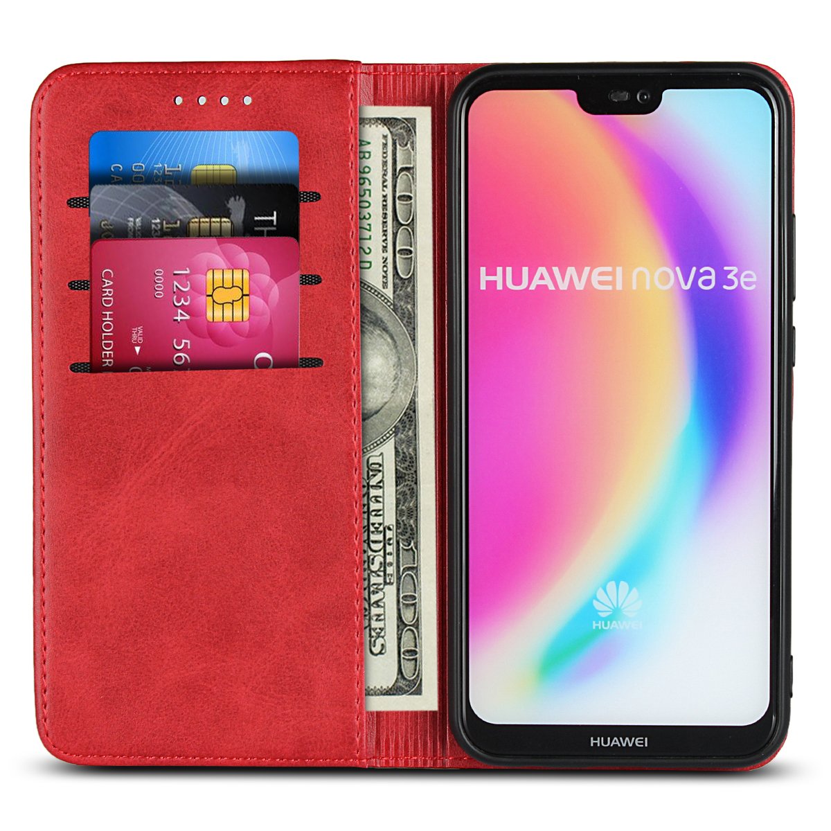 Amazon.co.jp: Eastwave Huawei P20 Lite HWV32 ケース 手帳型 P20Lite 