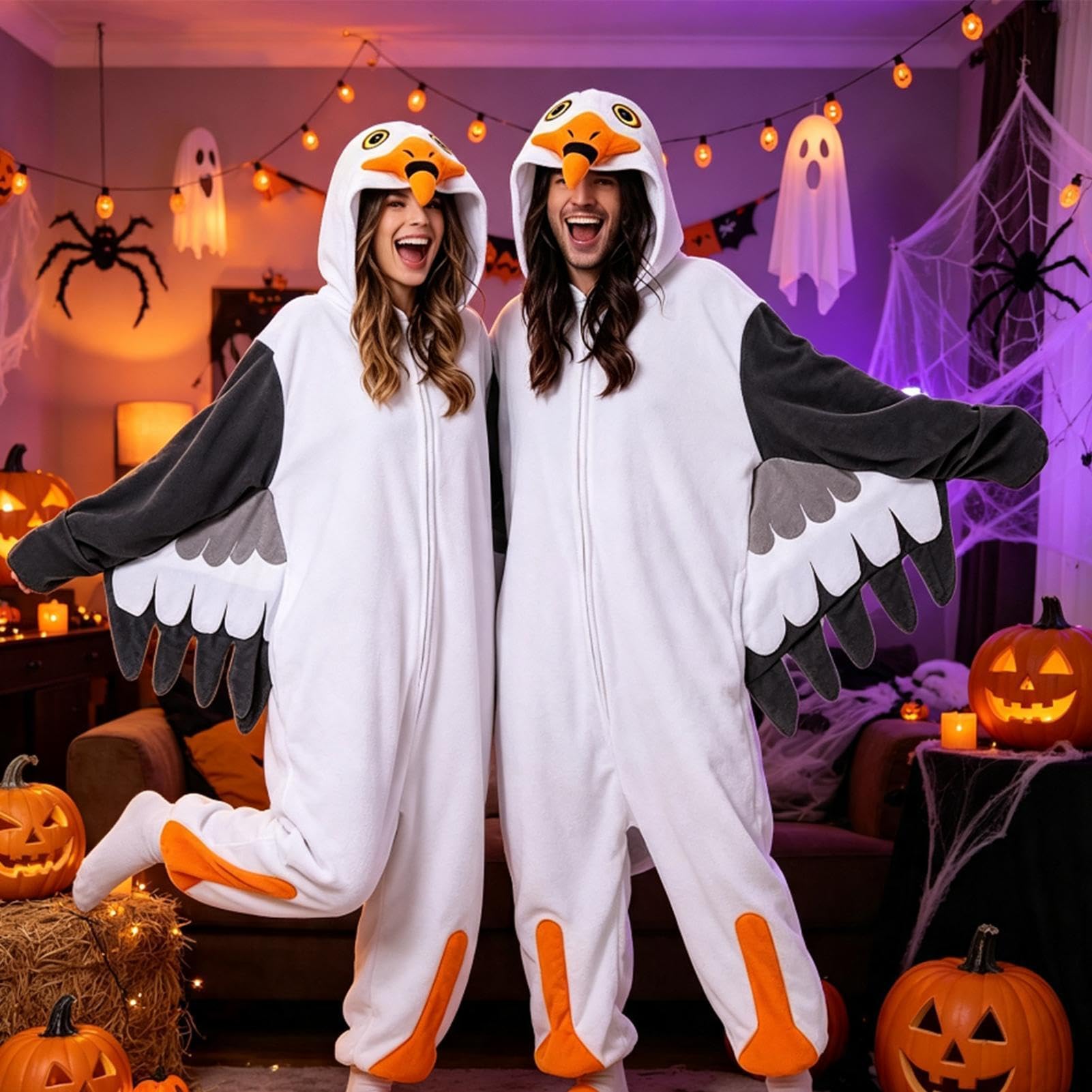 Generisch Onesie - Ropa de forro polar para adultos, corte holgado, diseño